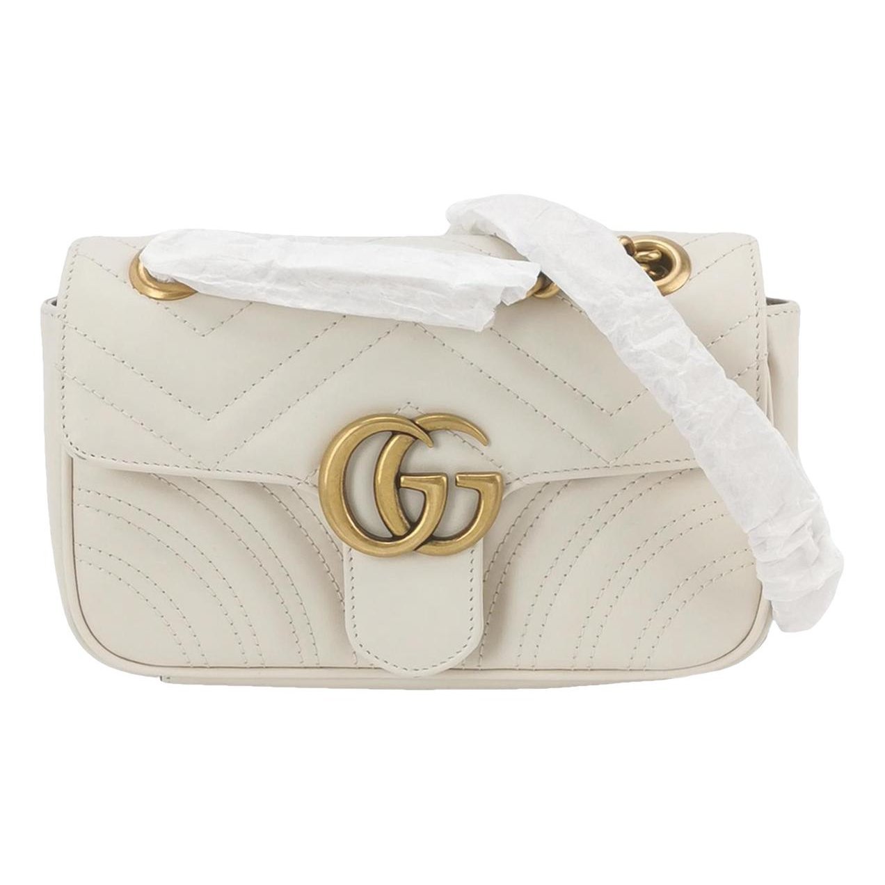 GG Marmont Chain leather crossbody bag