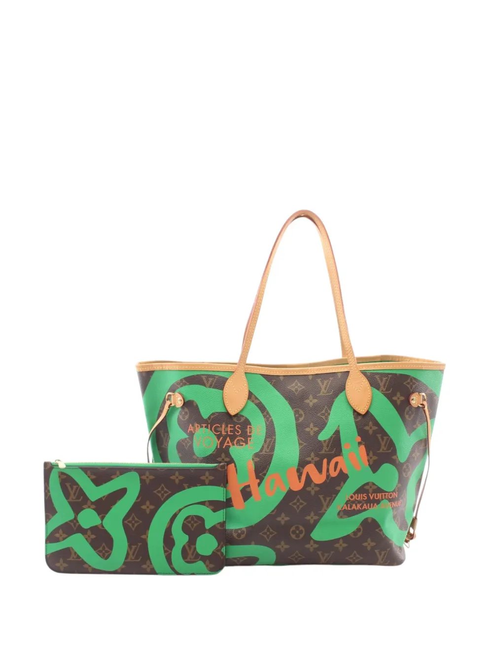 2017 Limited Edition Hawaii Monogram Neverfull MM tote bag