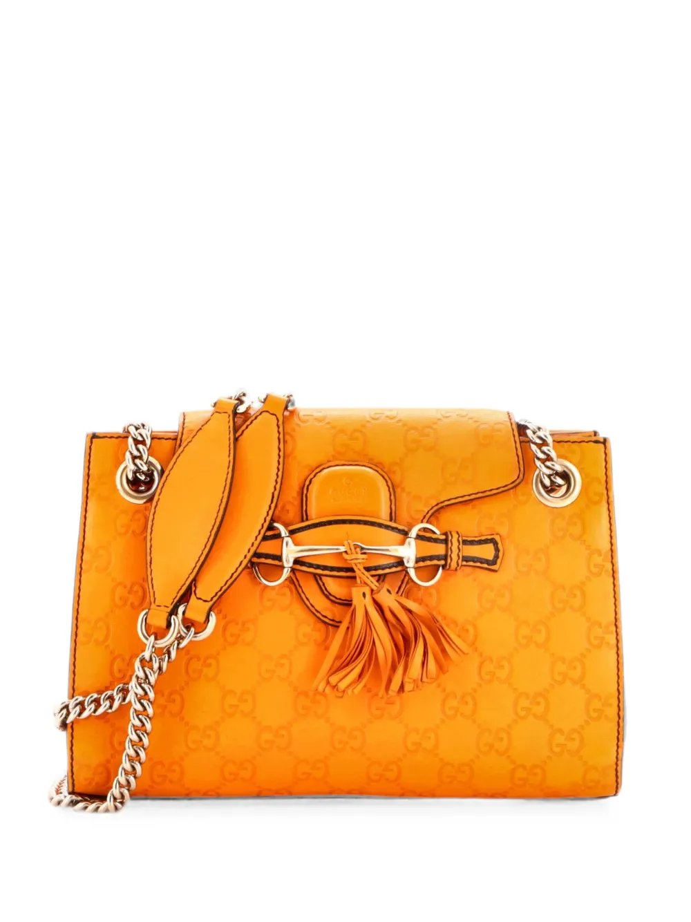 Emily Chain Flap Guccissima Leather Small shoulder bag