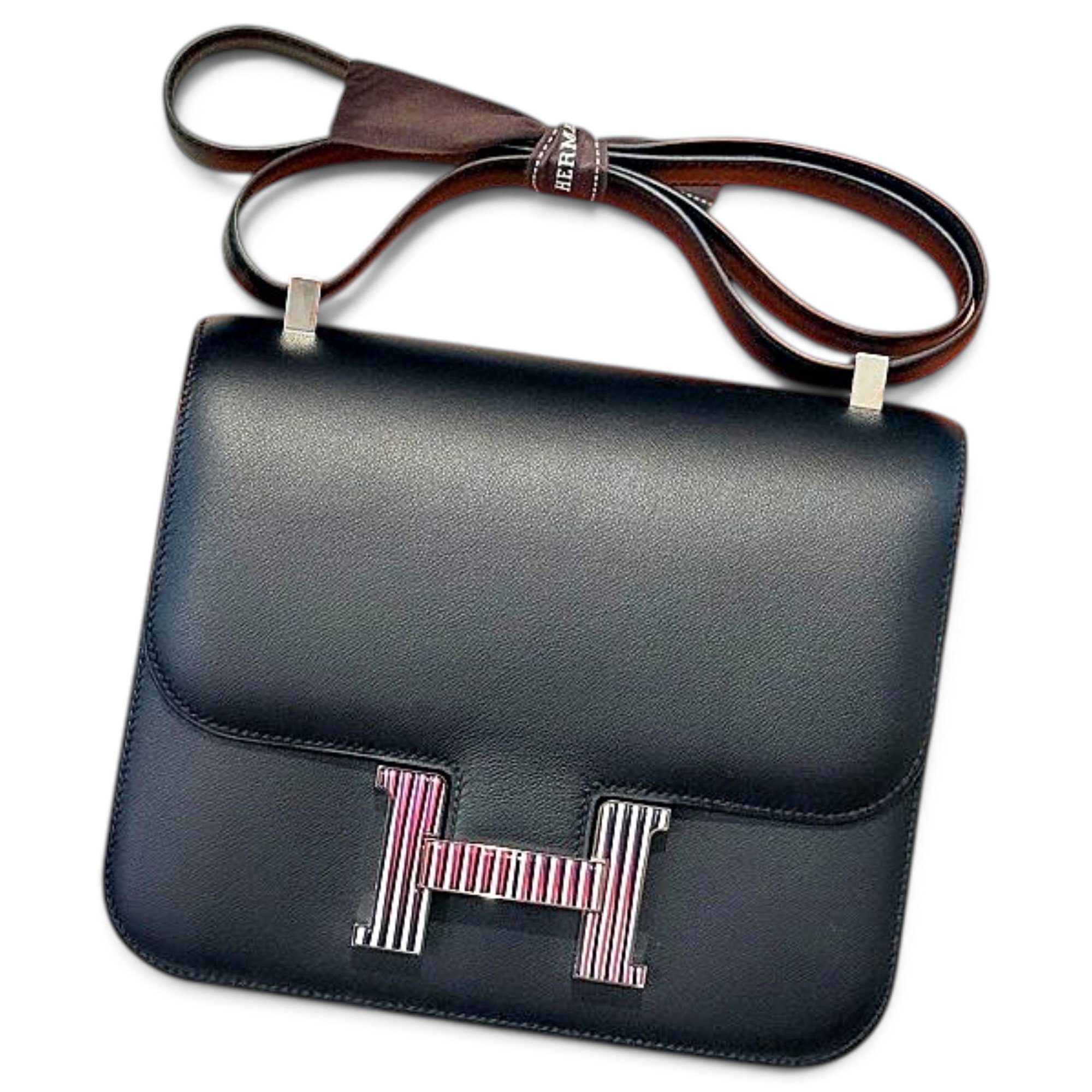 Hermes Constance 24 Handbag Noir