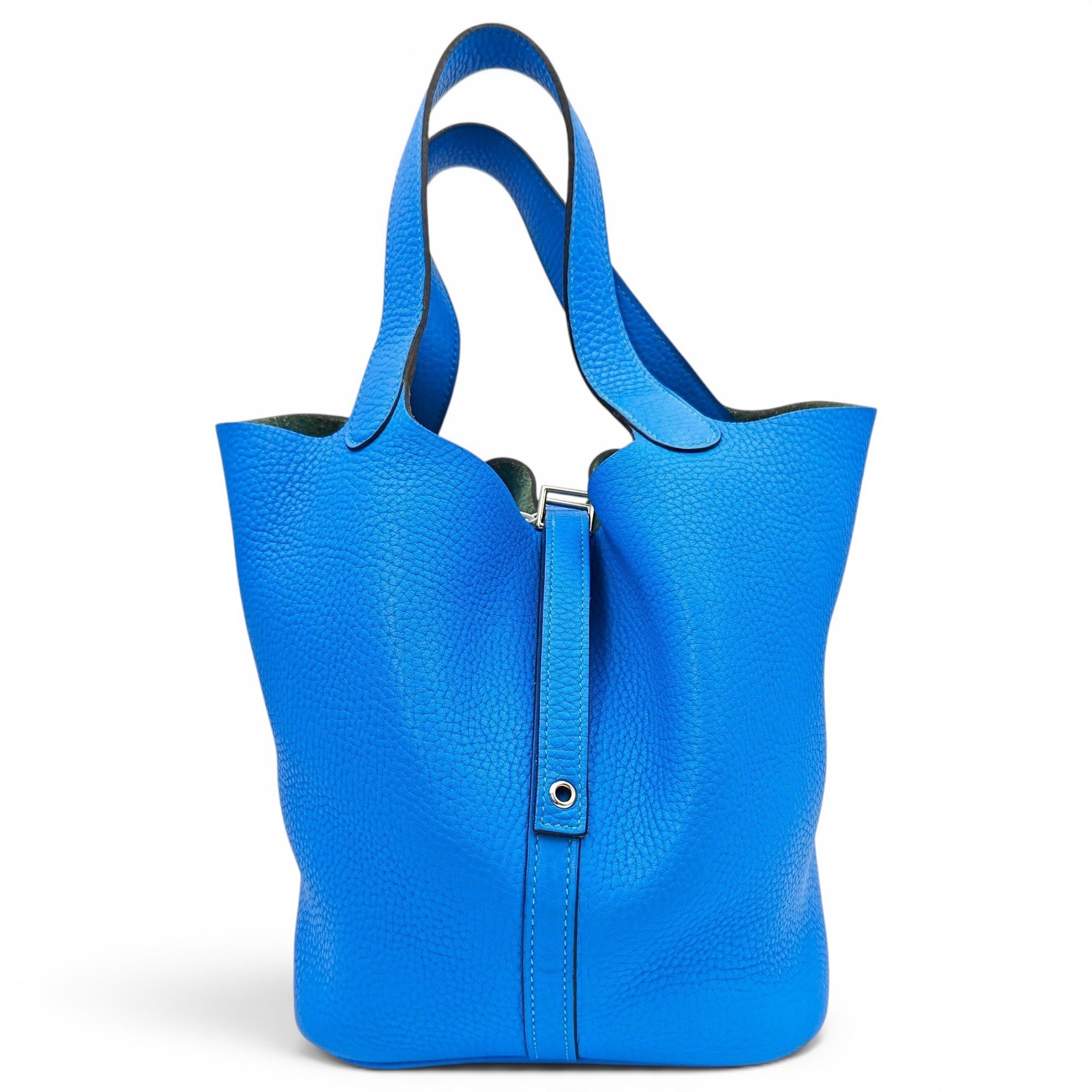 Picotin leather handbag