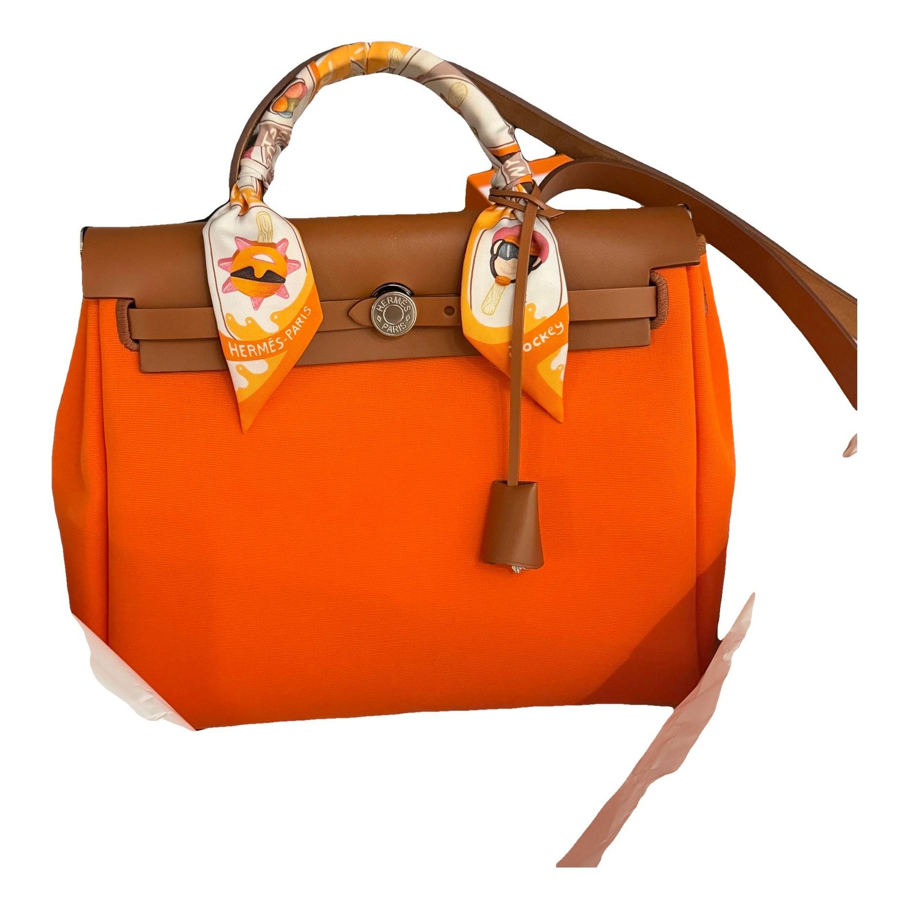 Herbag leather handbag