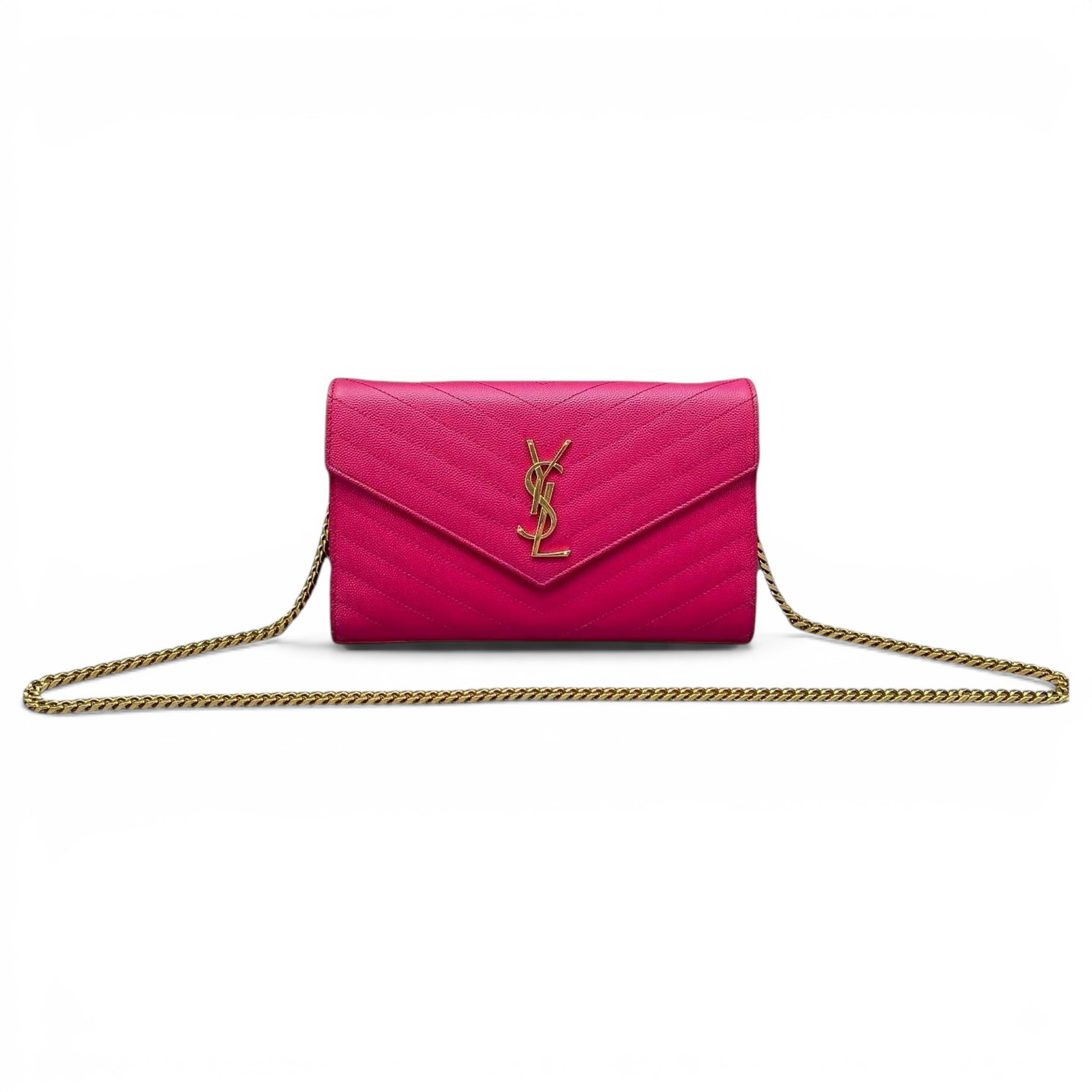 Portefeuille enveloppe leather handbag