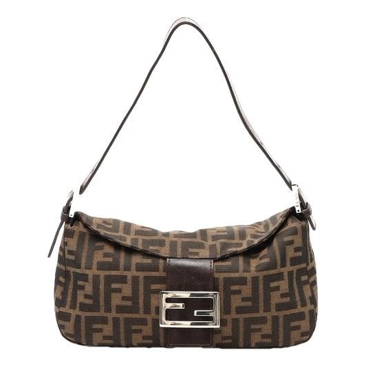Baguette leather handbag