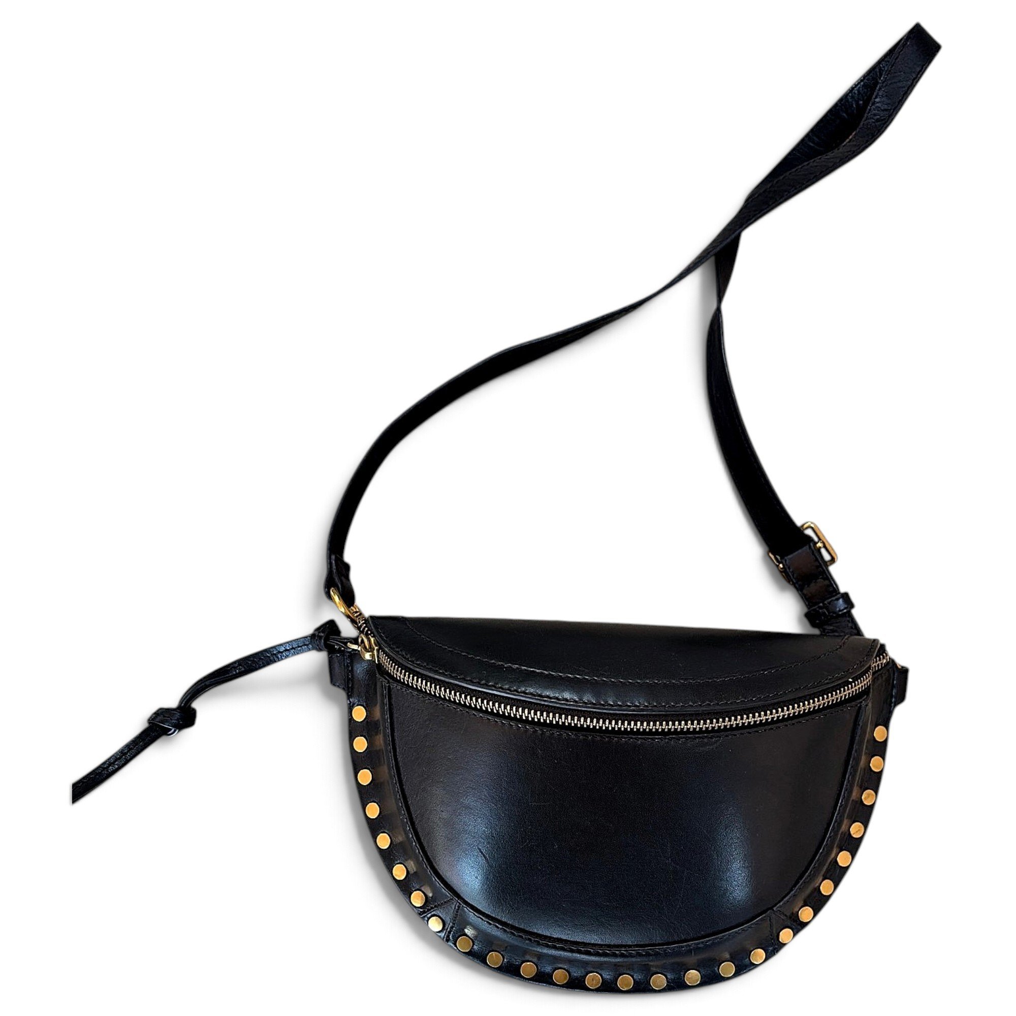 Oskan Moon leather crossbody bag
