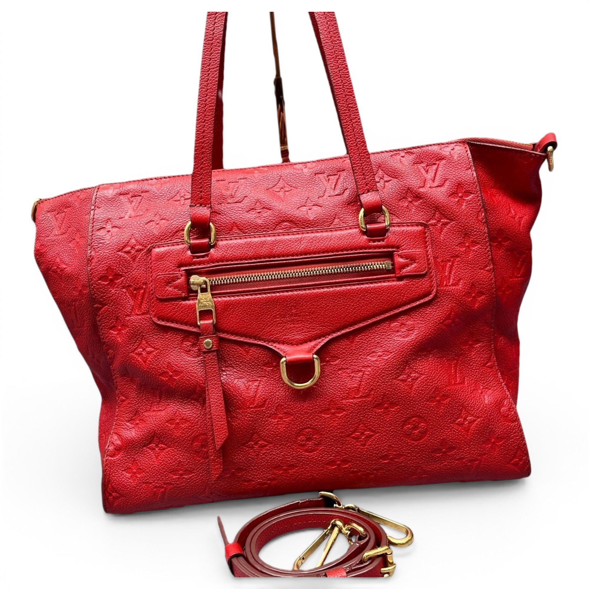 Lumineuse leather handbag
