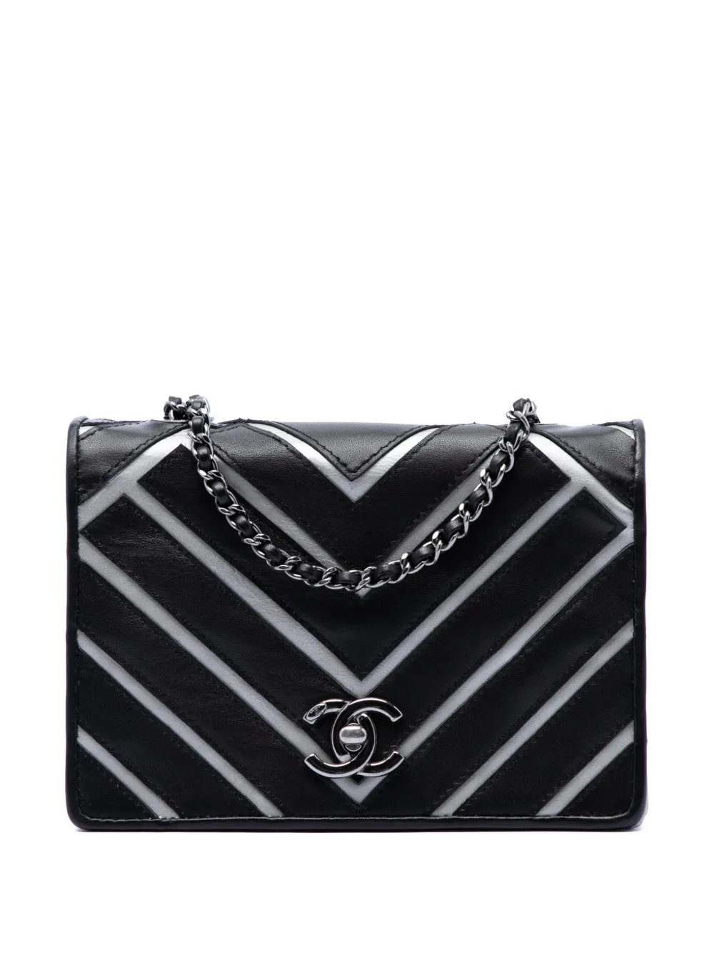 2016-2017 Small Chevron Lambskin Couture Flap crossbody bag