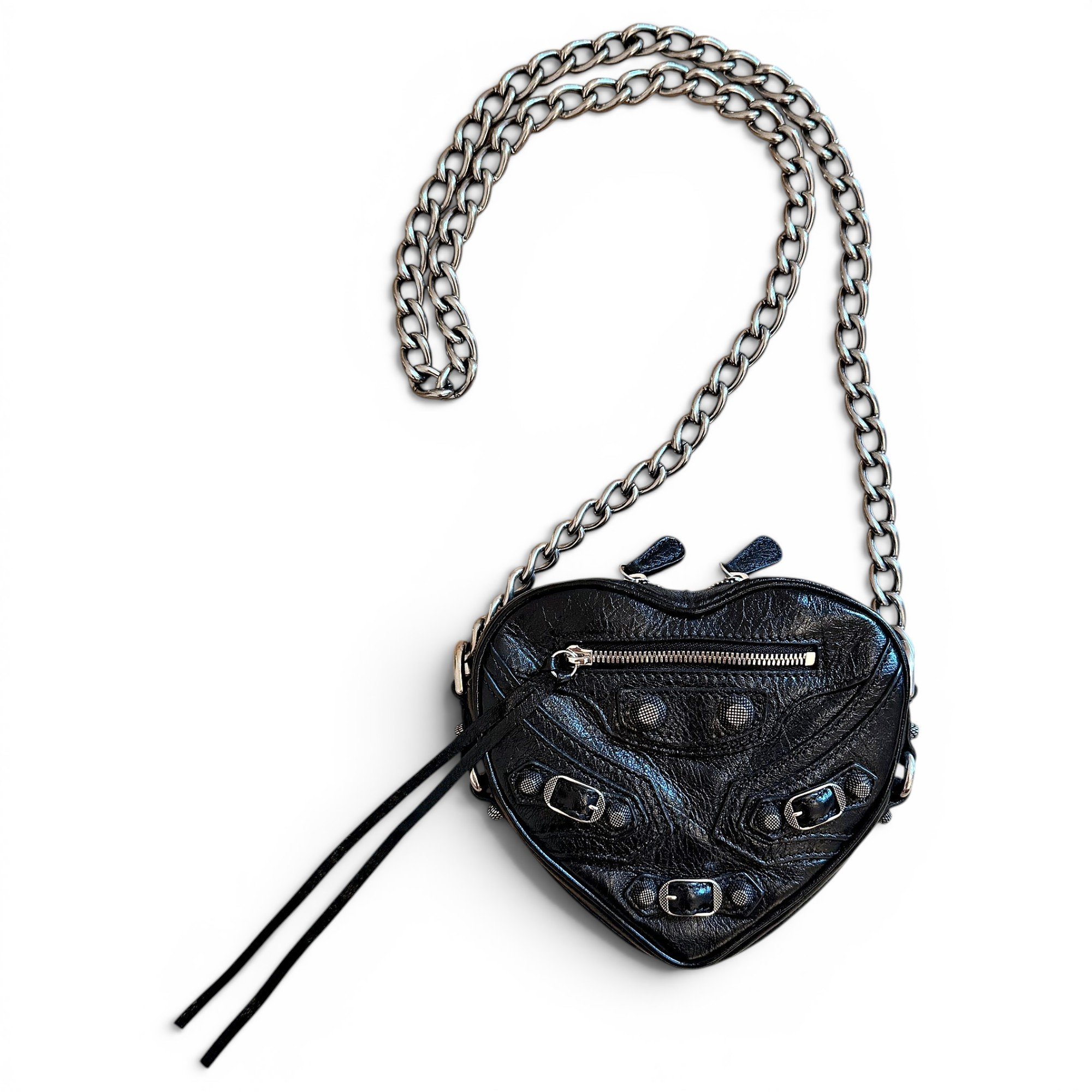 Leather crossbody bag