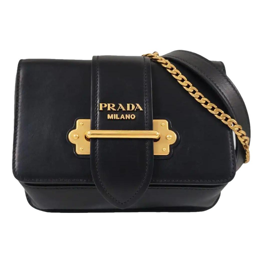 Cahier leather crossbody bag