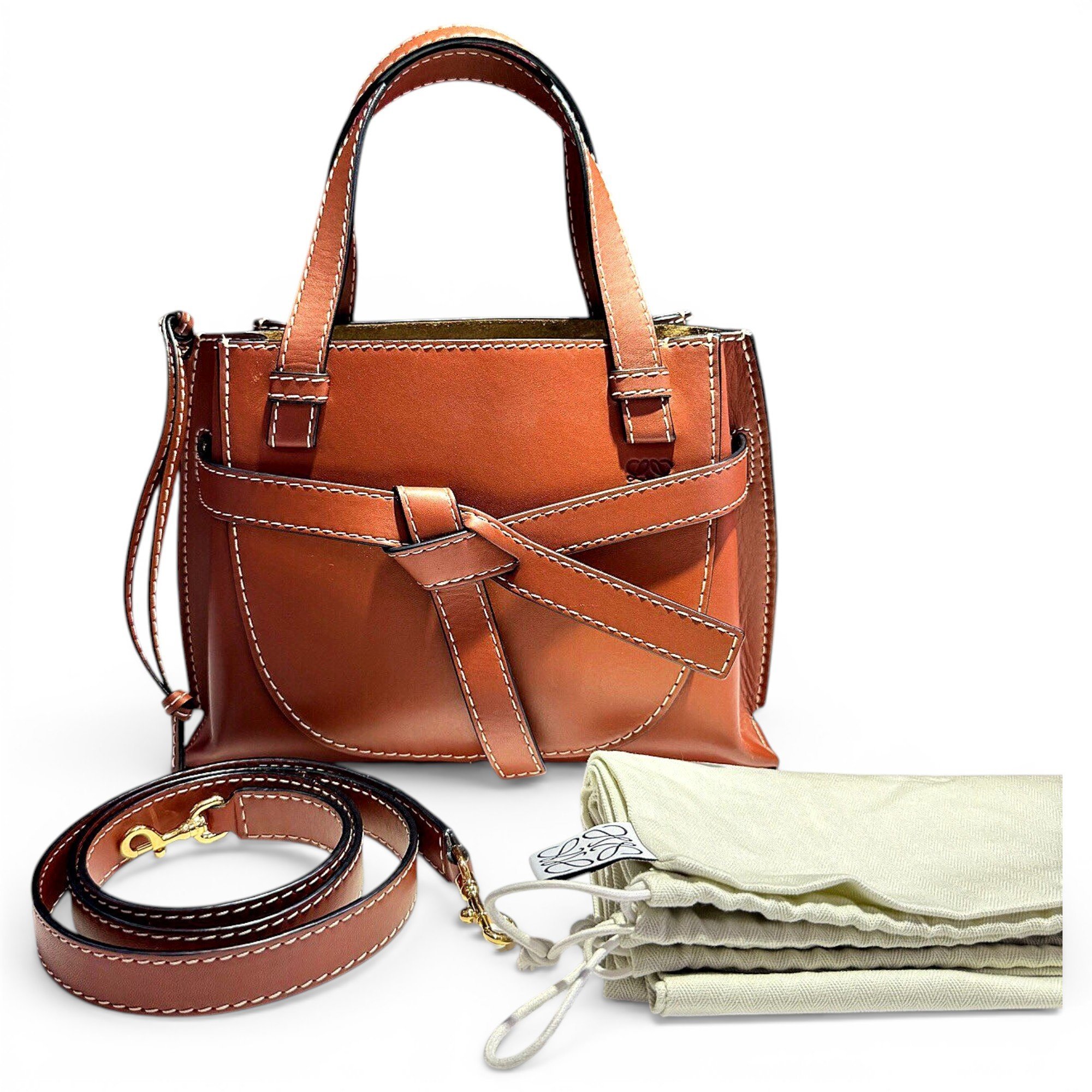 Lazo Mini leather crossbody bag