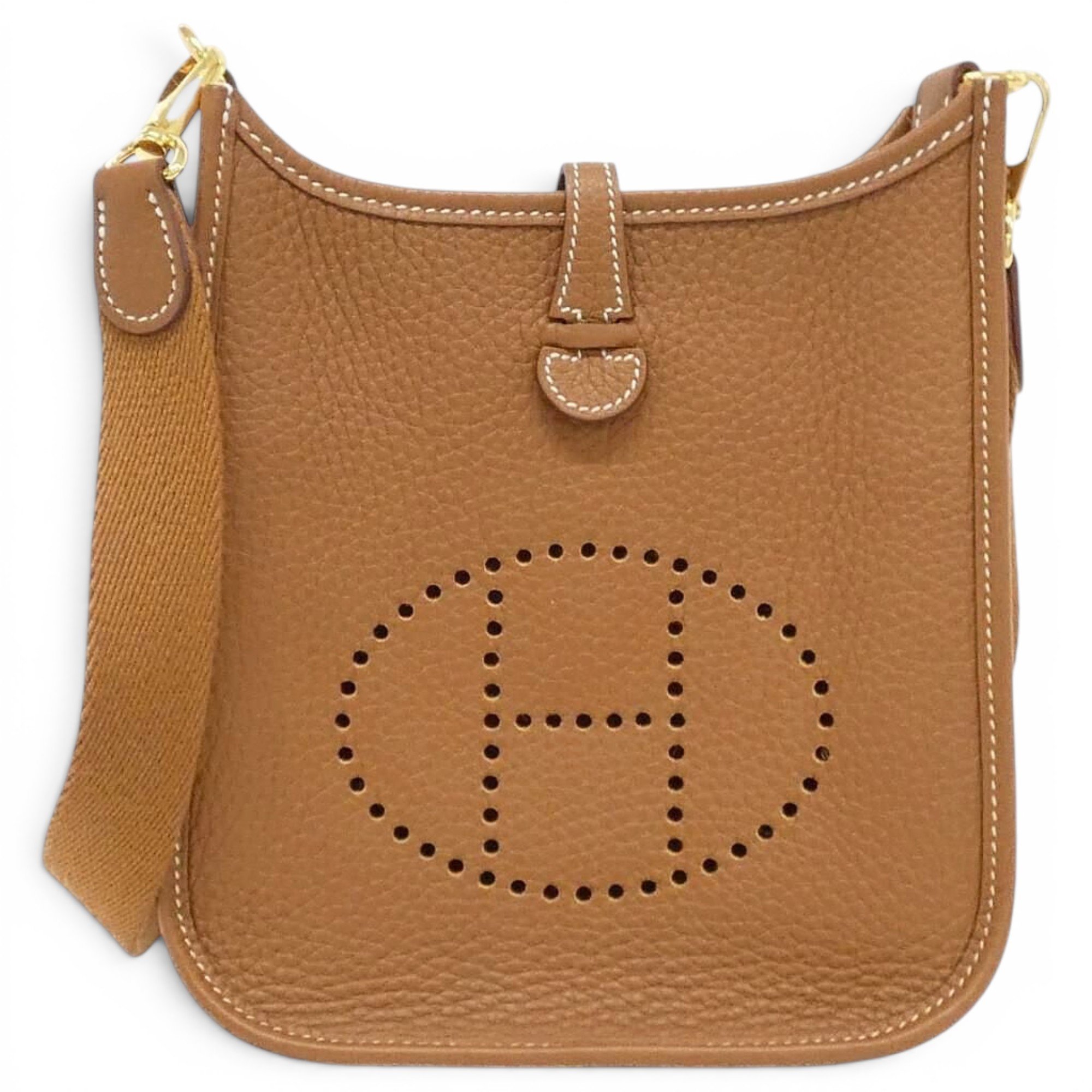 Evelyne leather handbag