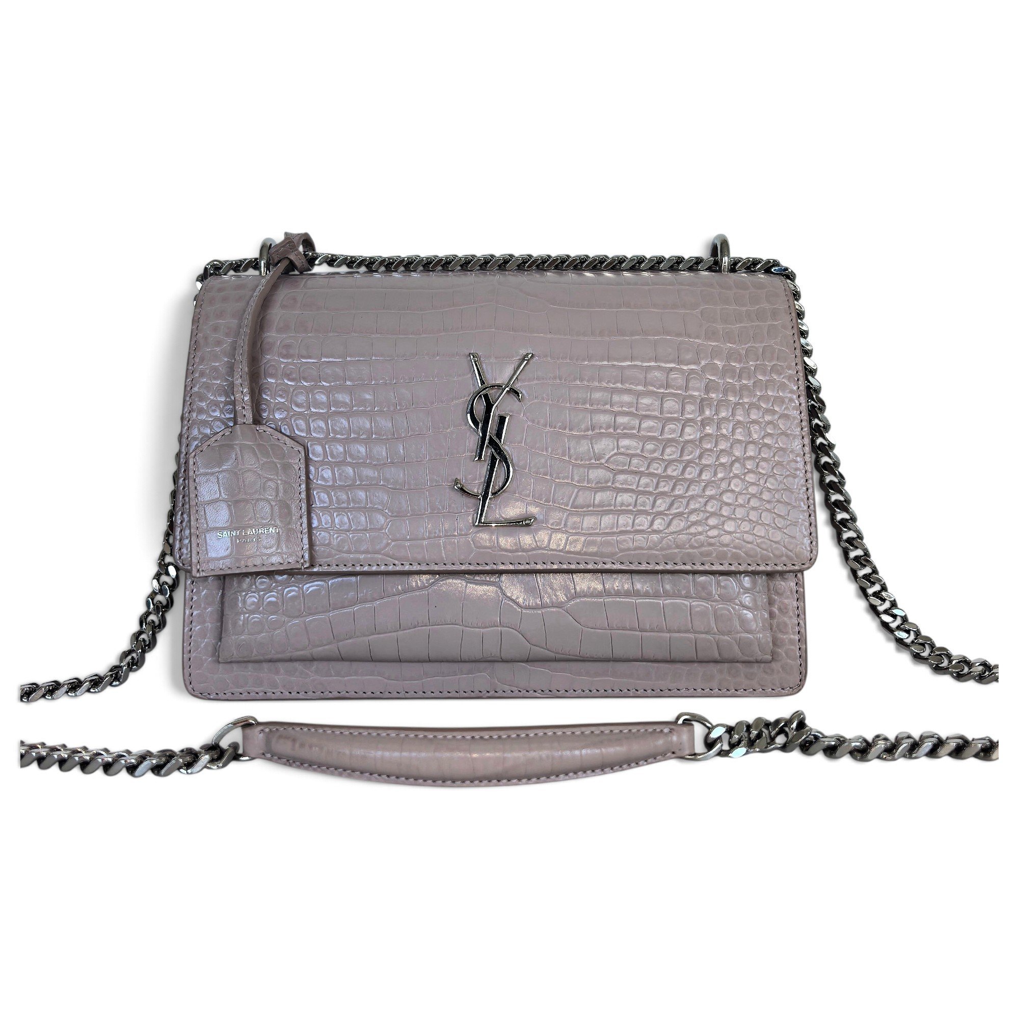 Sunset leather handbag