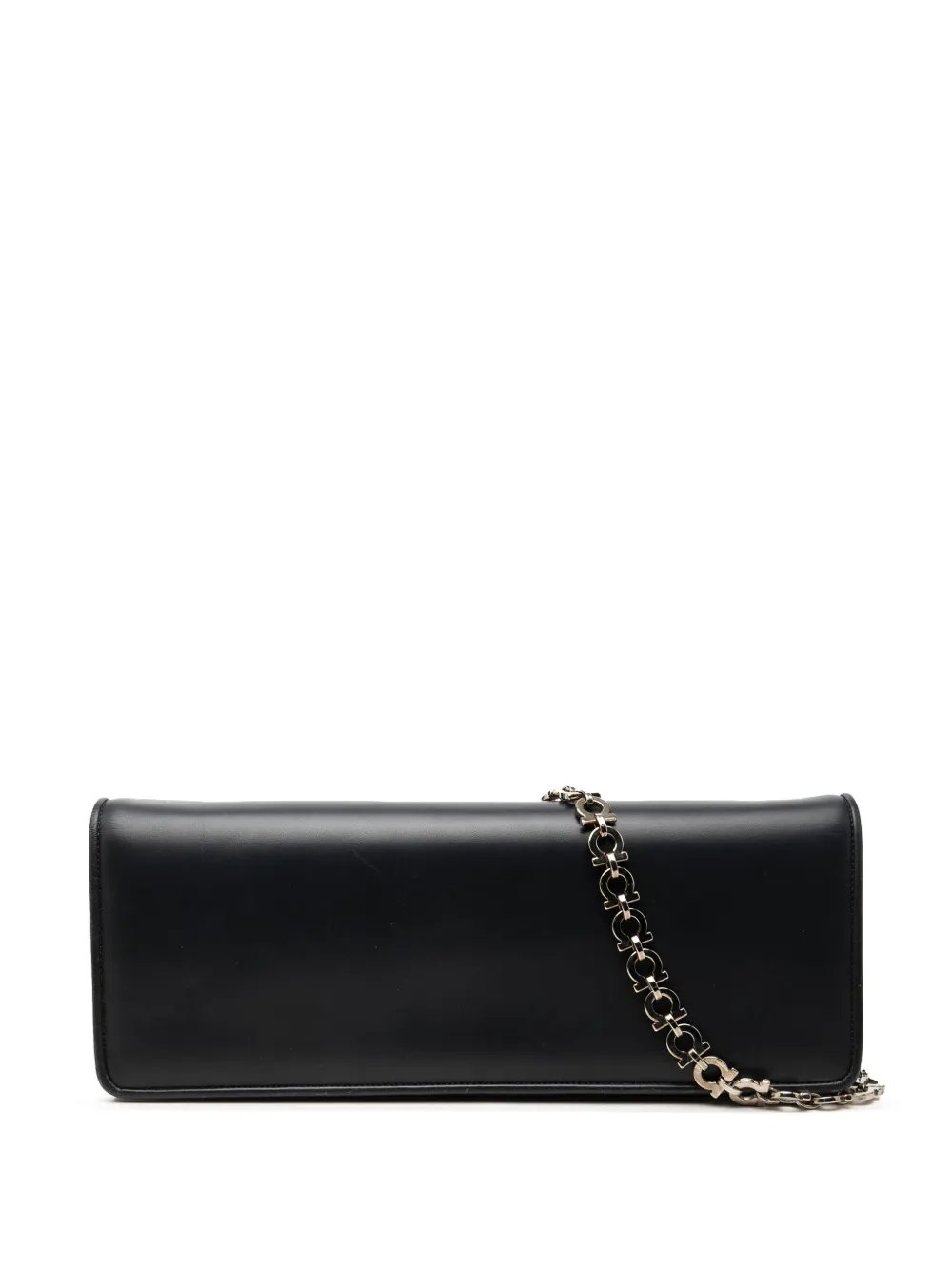 2010-2026 Smooth Calfskin Clutch with Chain shoulder bag