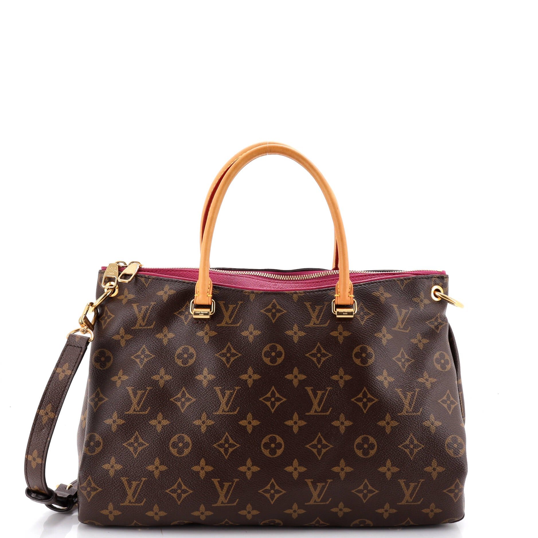 Pallas Tote Monogram Canvas with Leather