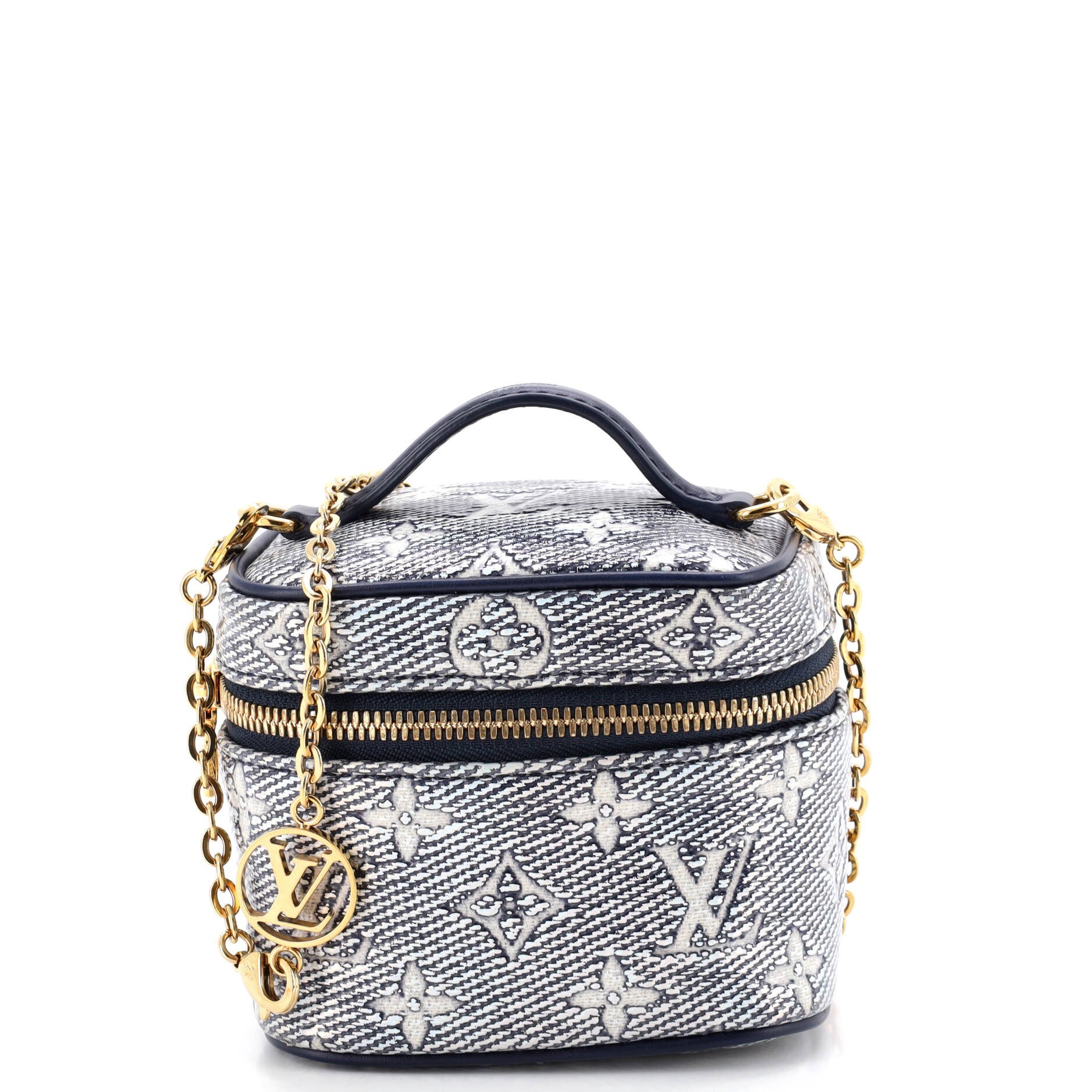 Vanity Case Monoglam Jacquard Canvas Micro