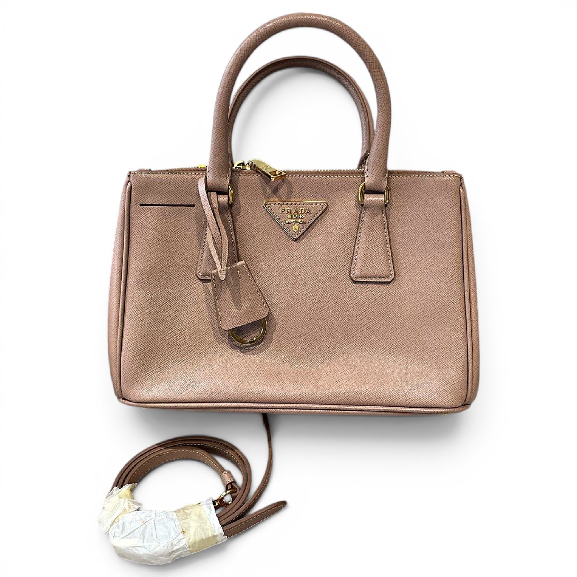 Galleria leather handbag