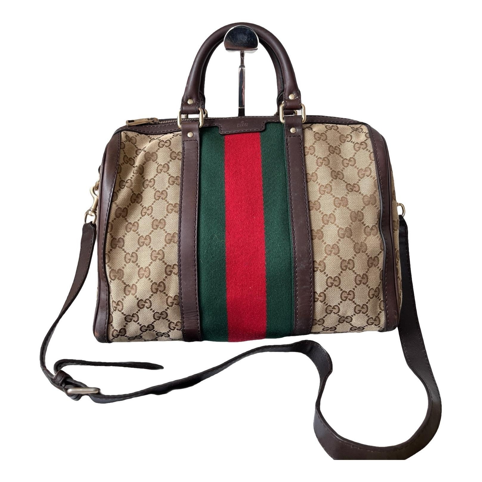 Boston cloth handbag