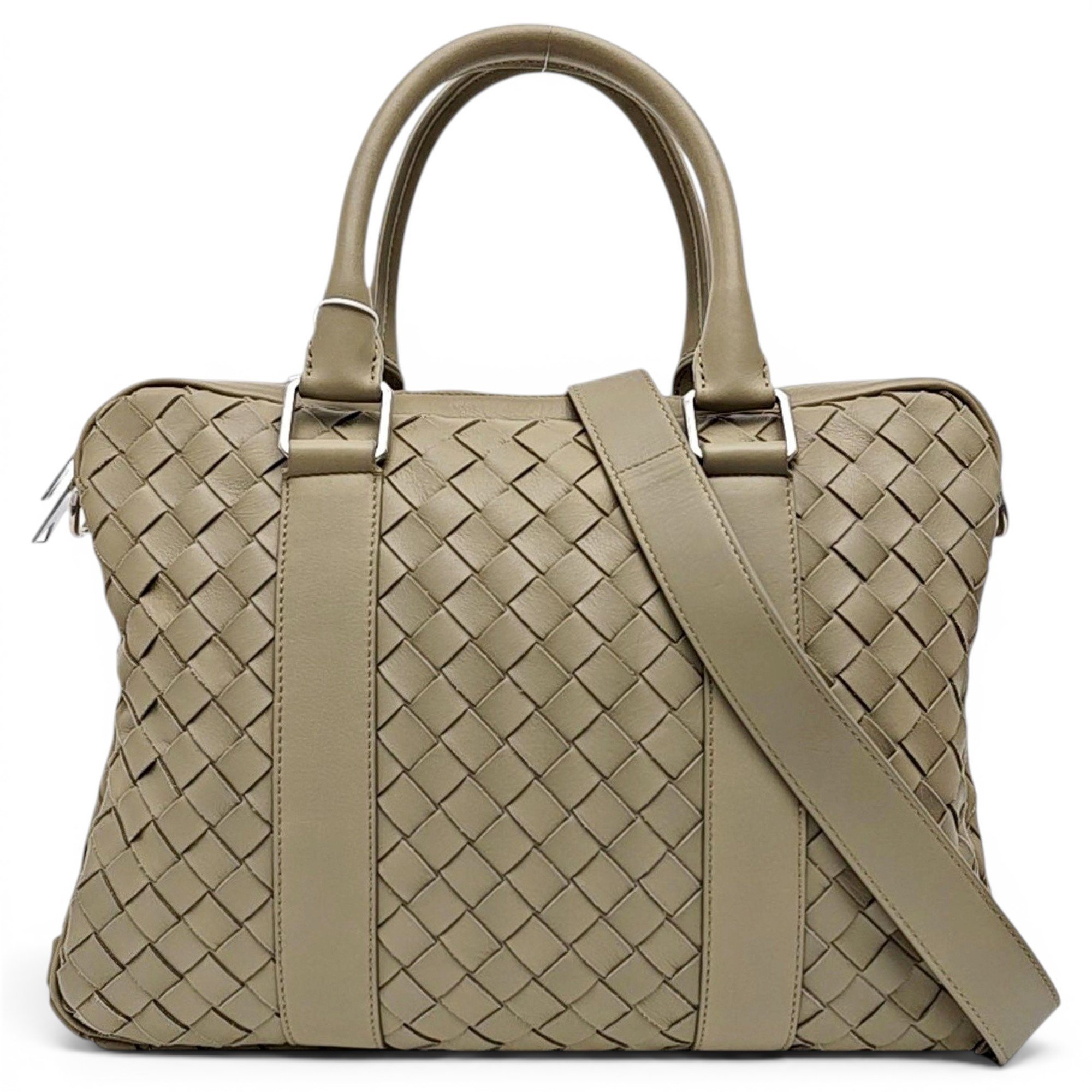 Leather handbag