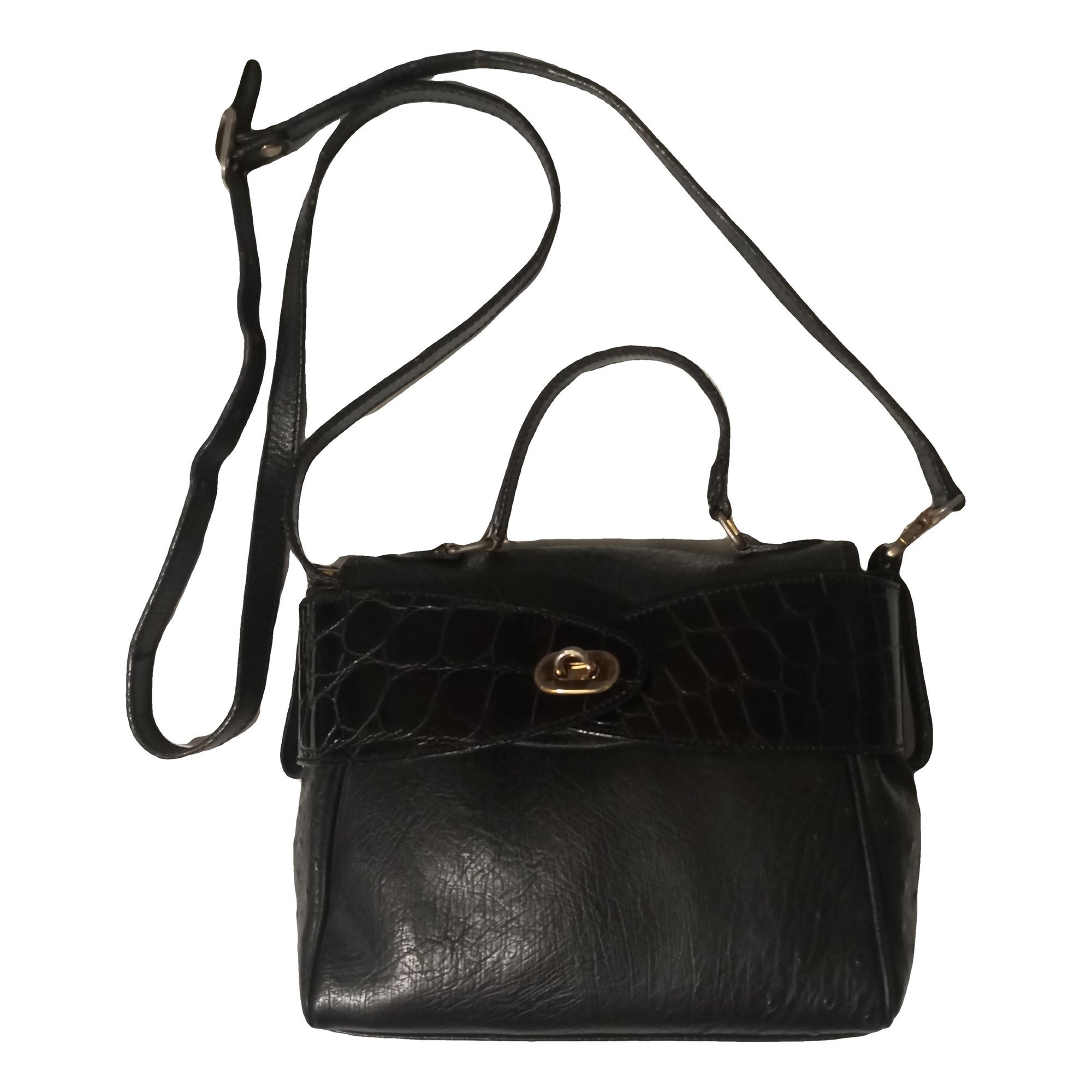 Peekaboo leather handbag