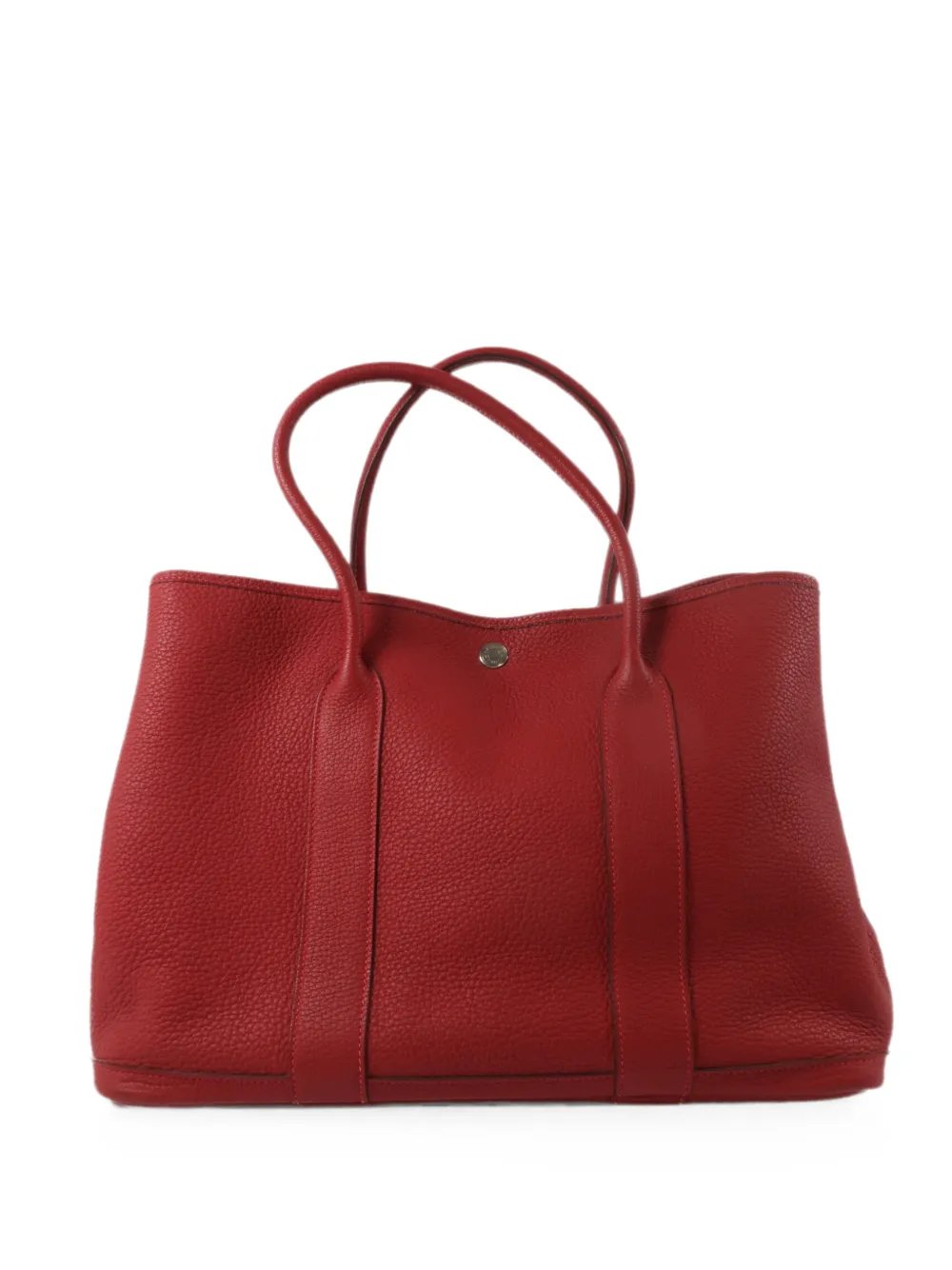 Hermes PM Garden Party leather tote bag
