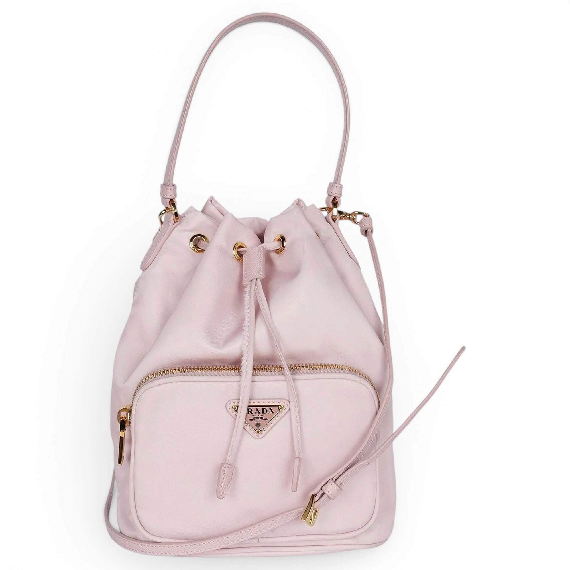 Re-edition leather crossbody bag