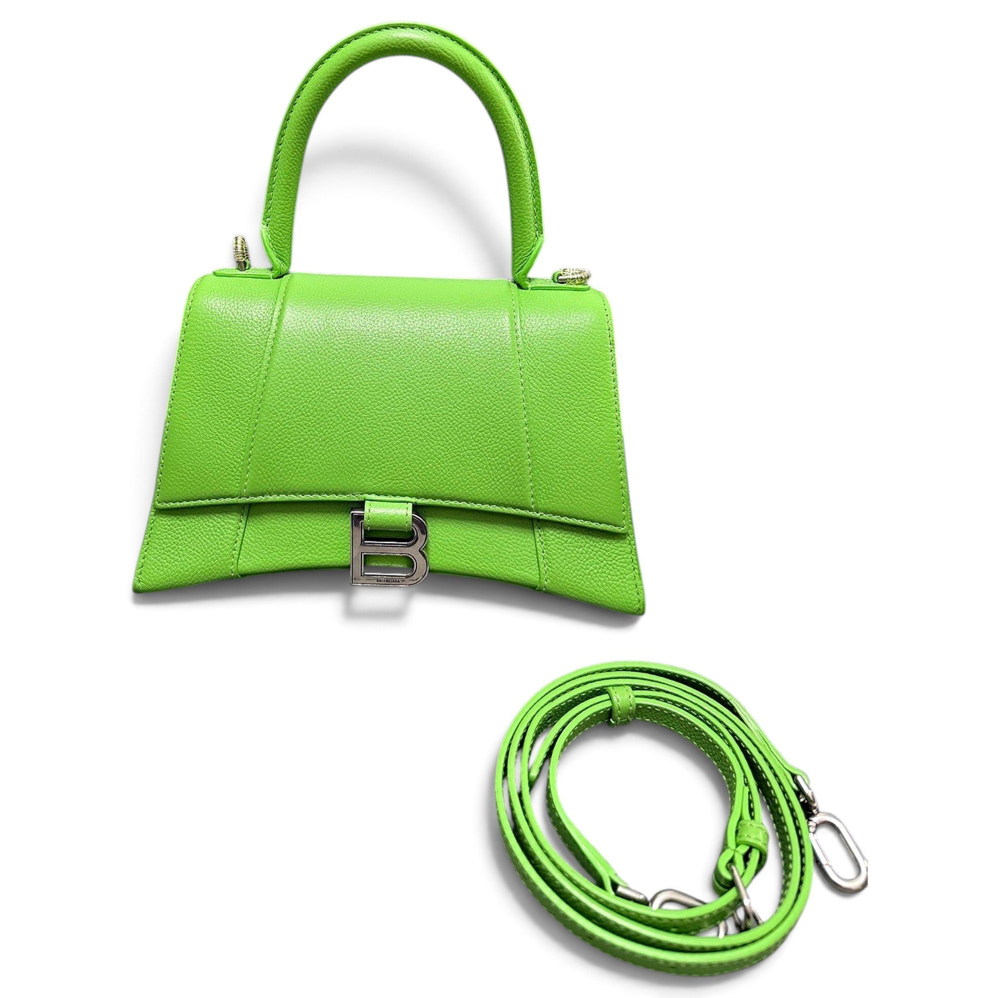 Balenciaga Hourglass leather handbag