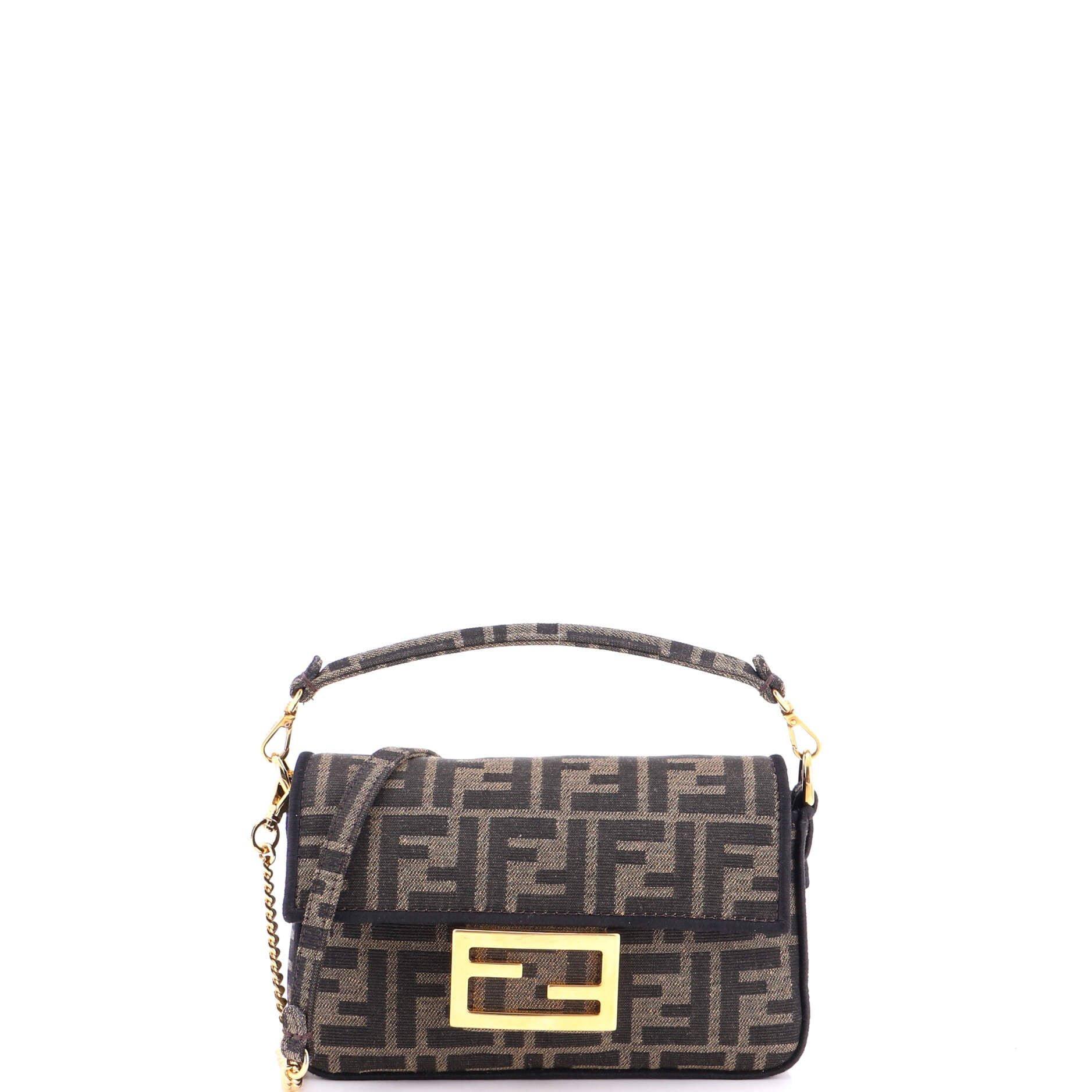 Baguette NM Bag Zucca Canvas Mini