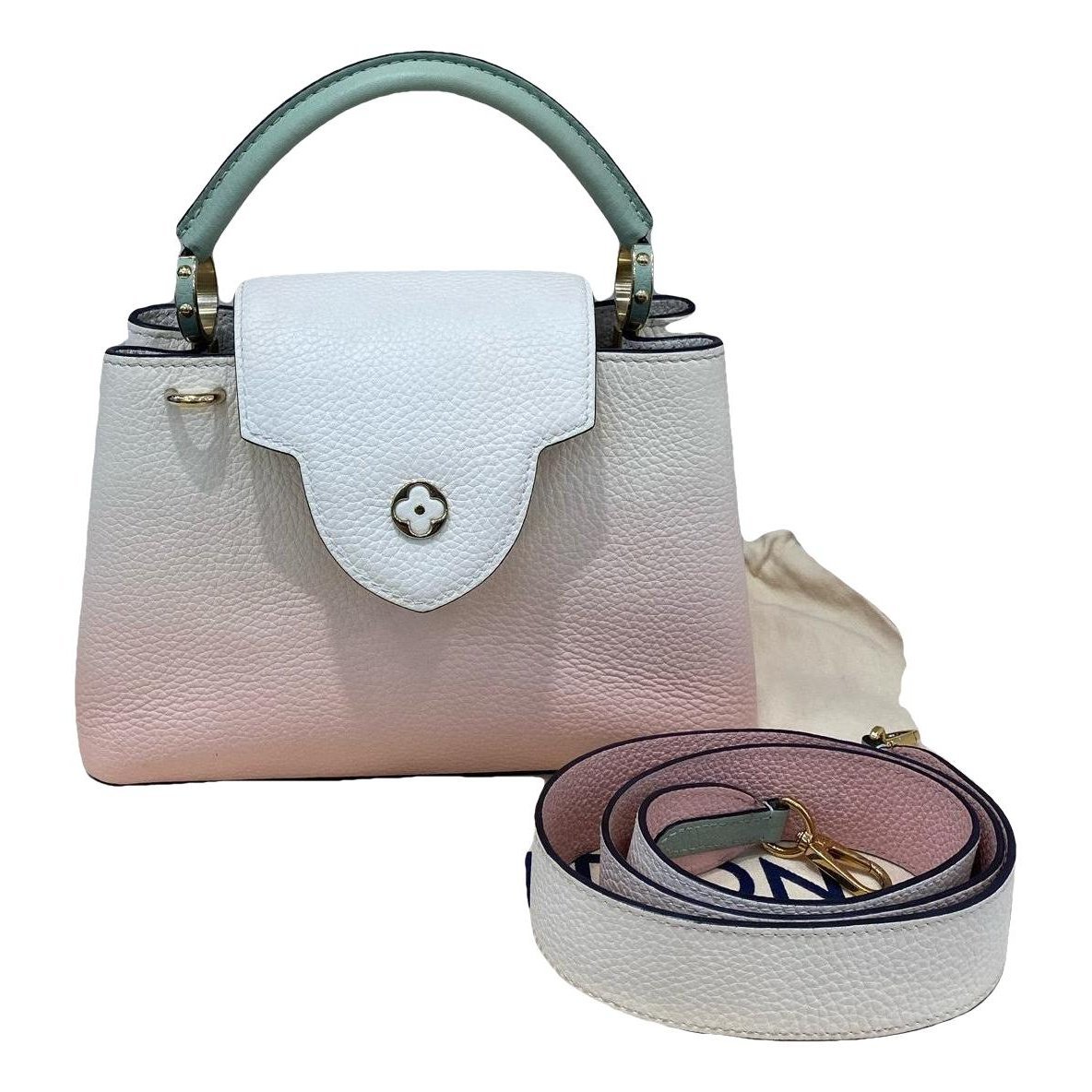 Capucines leather handbag