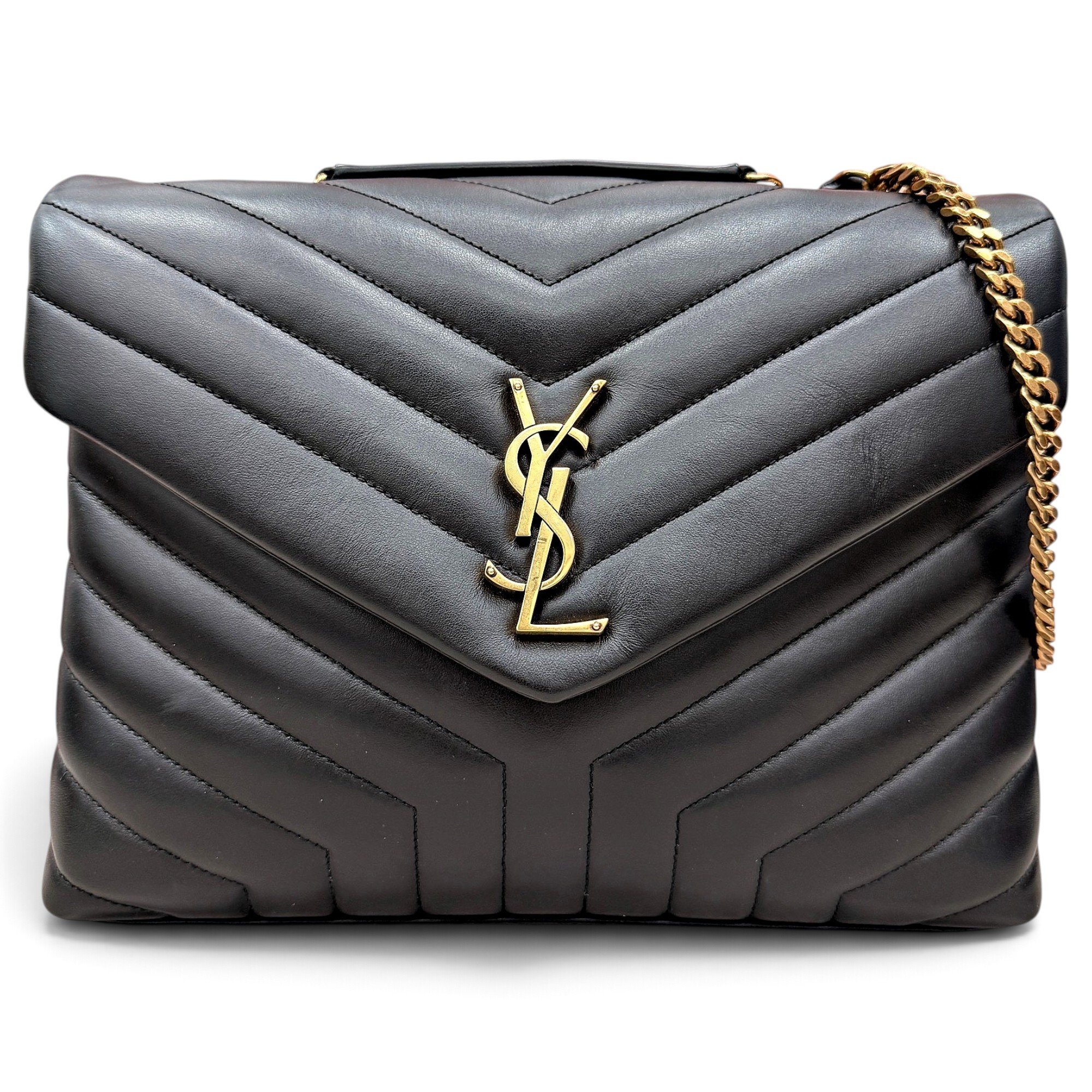 Loulou leather handbag
