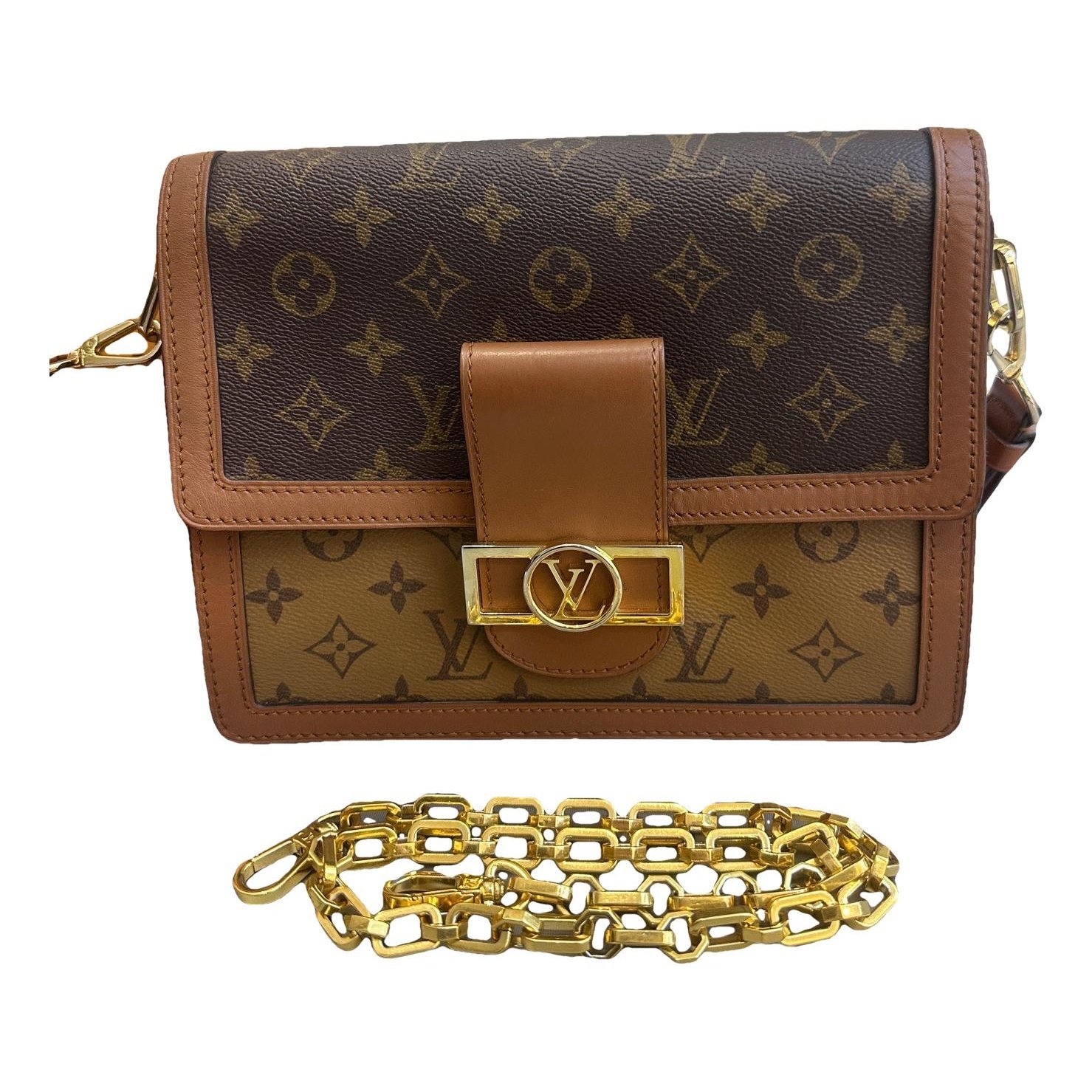 Biface leather handbag