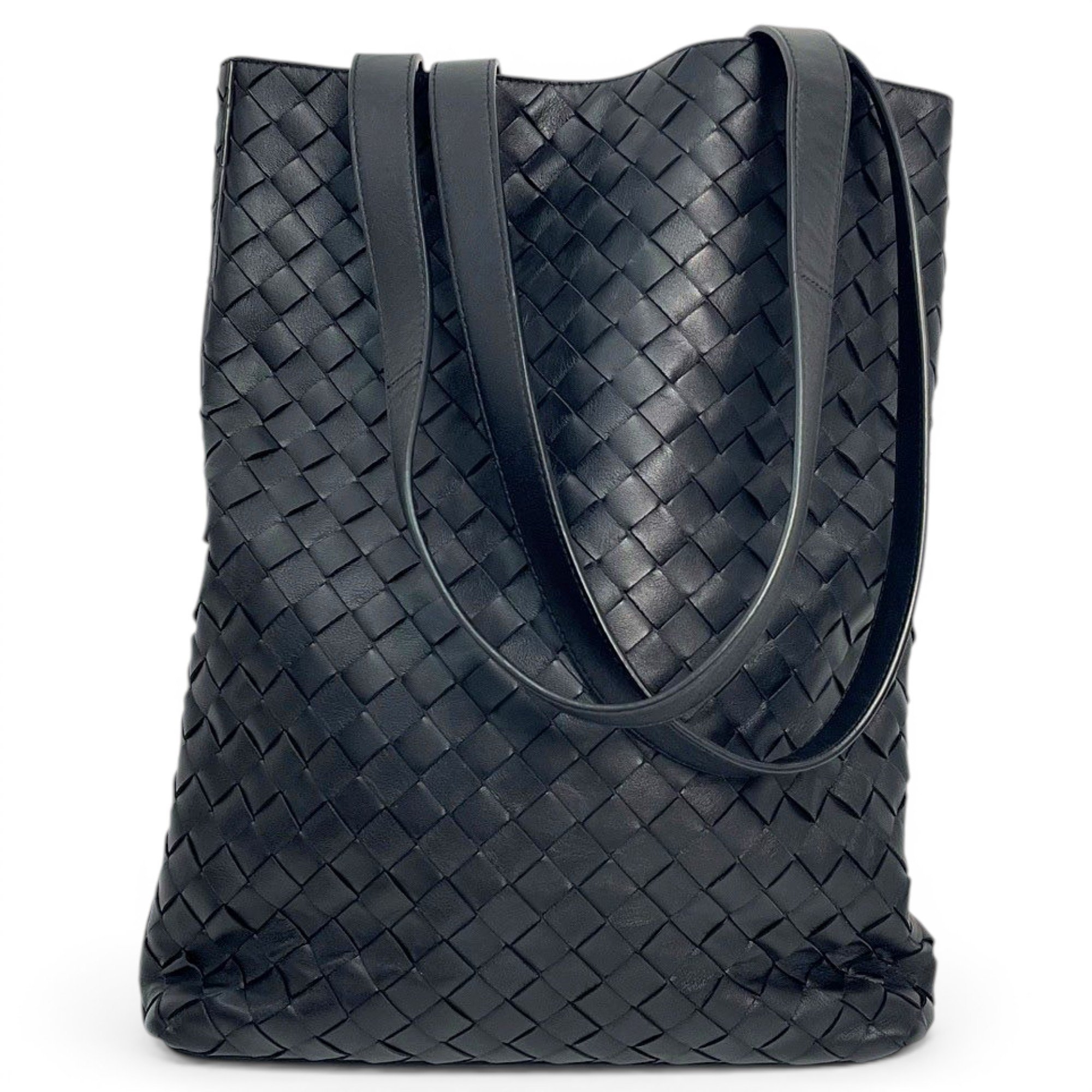 Leather tote