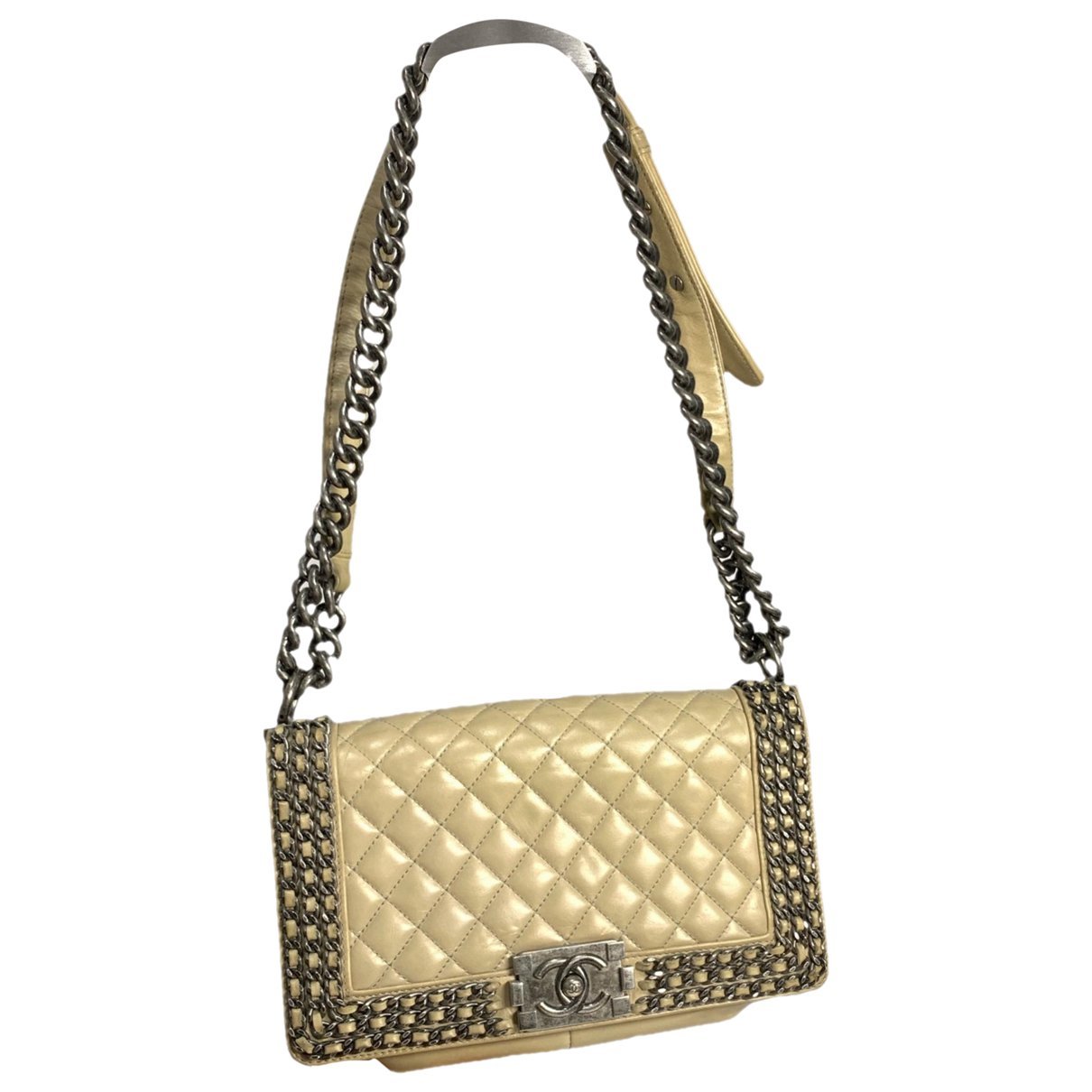 Boy leather crossbody bag