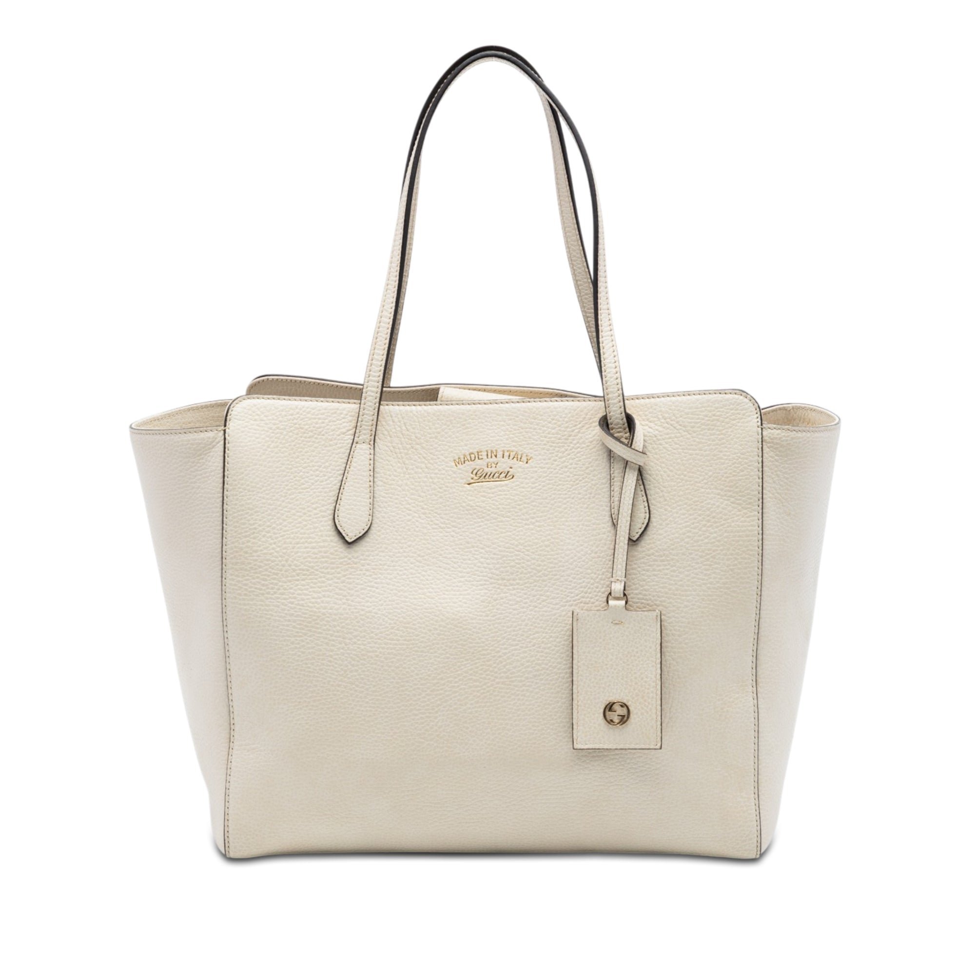 Leather tote