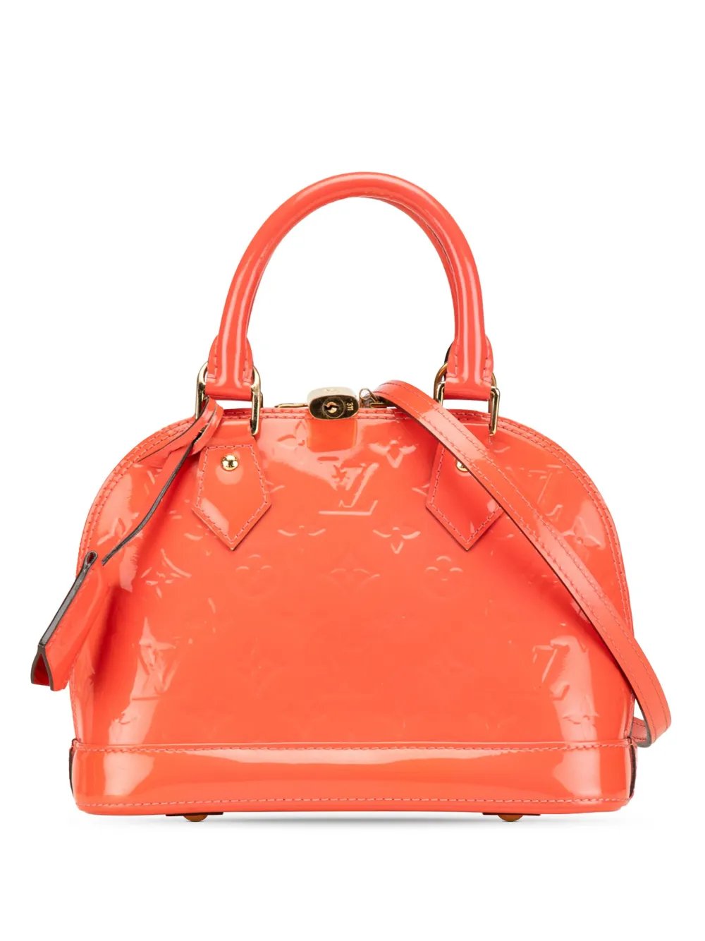 2015 Monogram Vernis Alma BB satchel