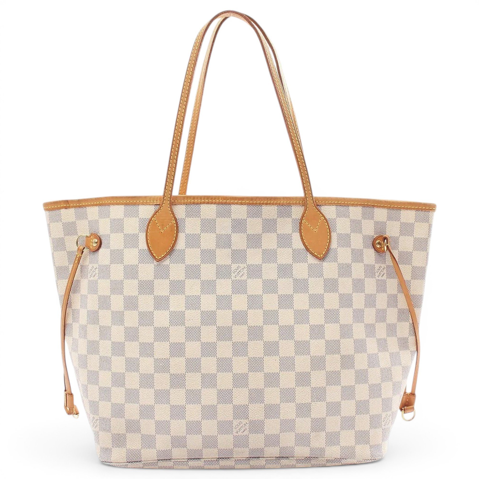 Neverfull leather tote