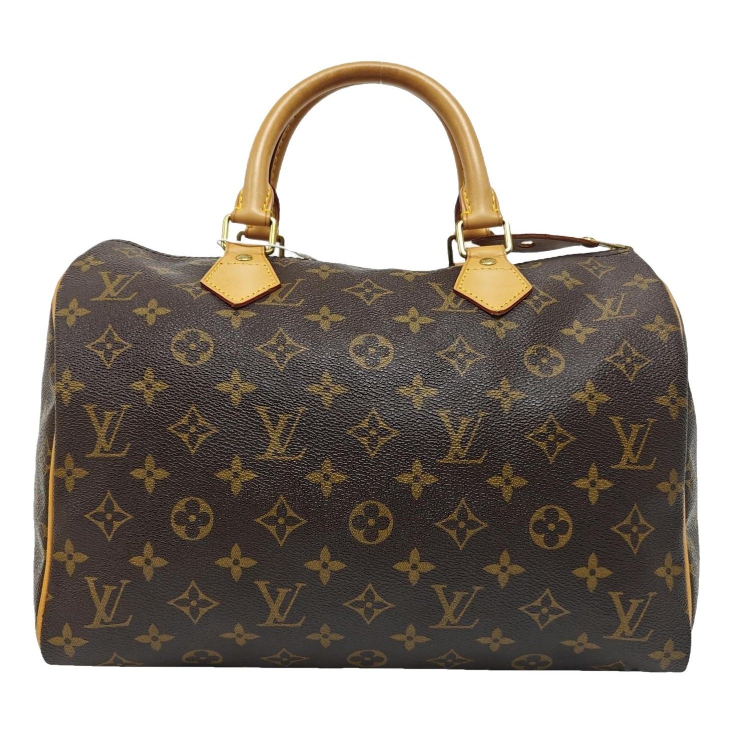 Nano Speedy / Mini HL leather handbag