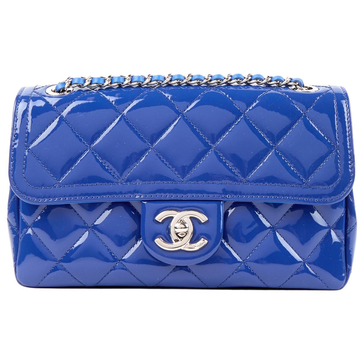 Timeless/Classique patent leather handbag