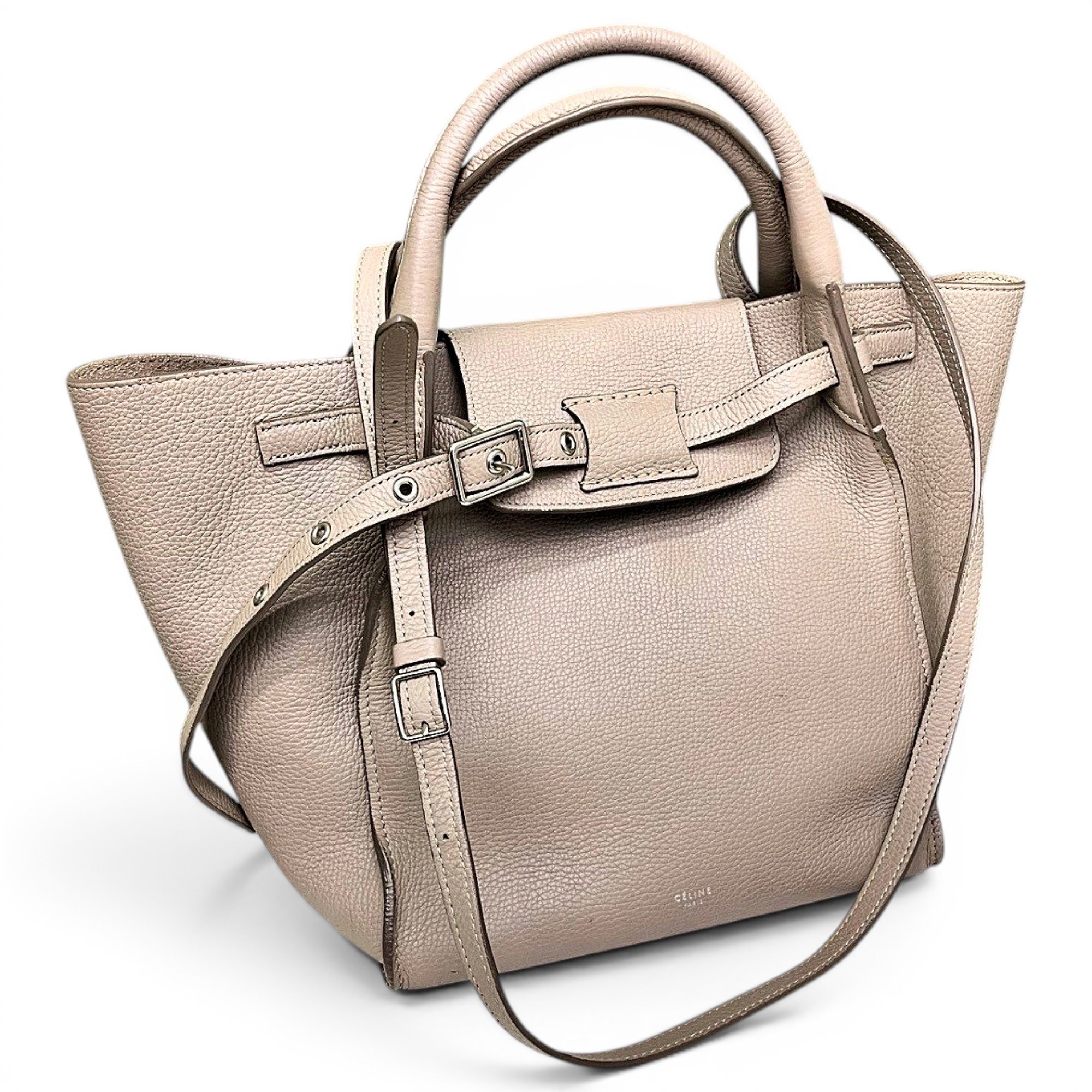 Big Bag leather handbag