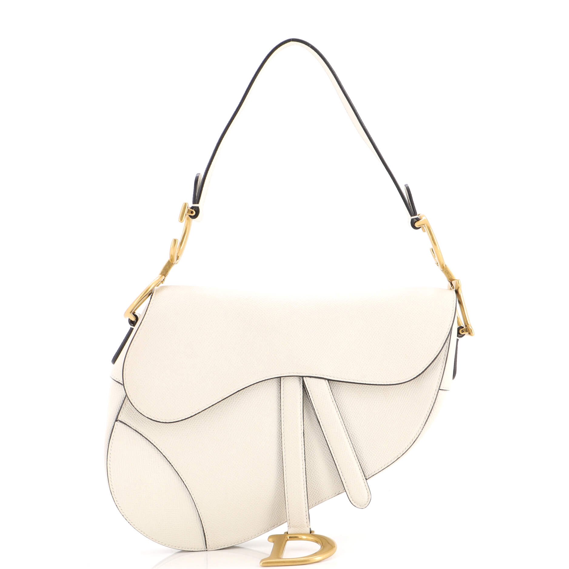 Dior Saddle Handbag Leather Medium