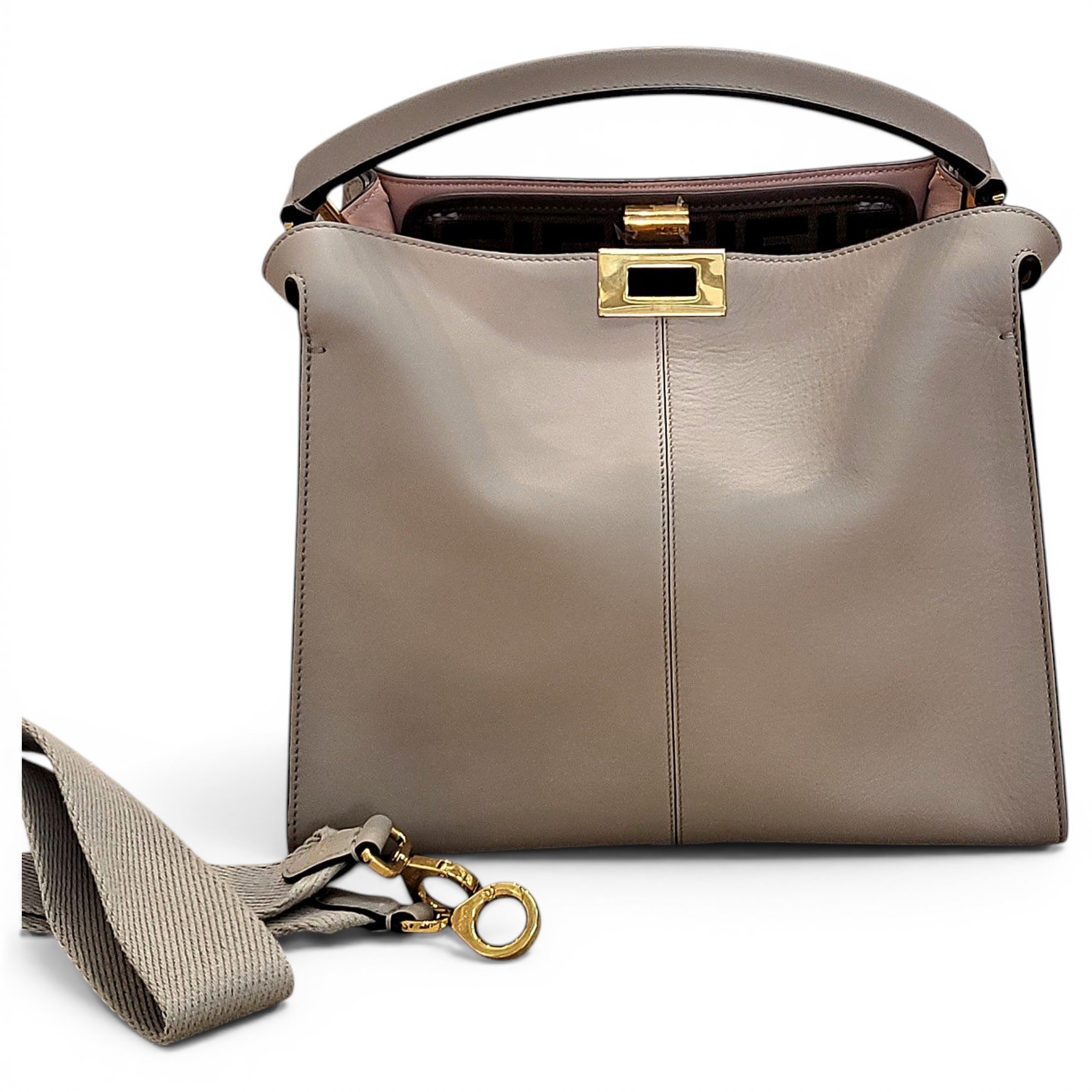 Peekaboo X-Lite leather handbag