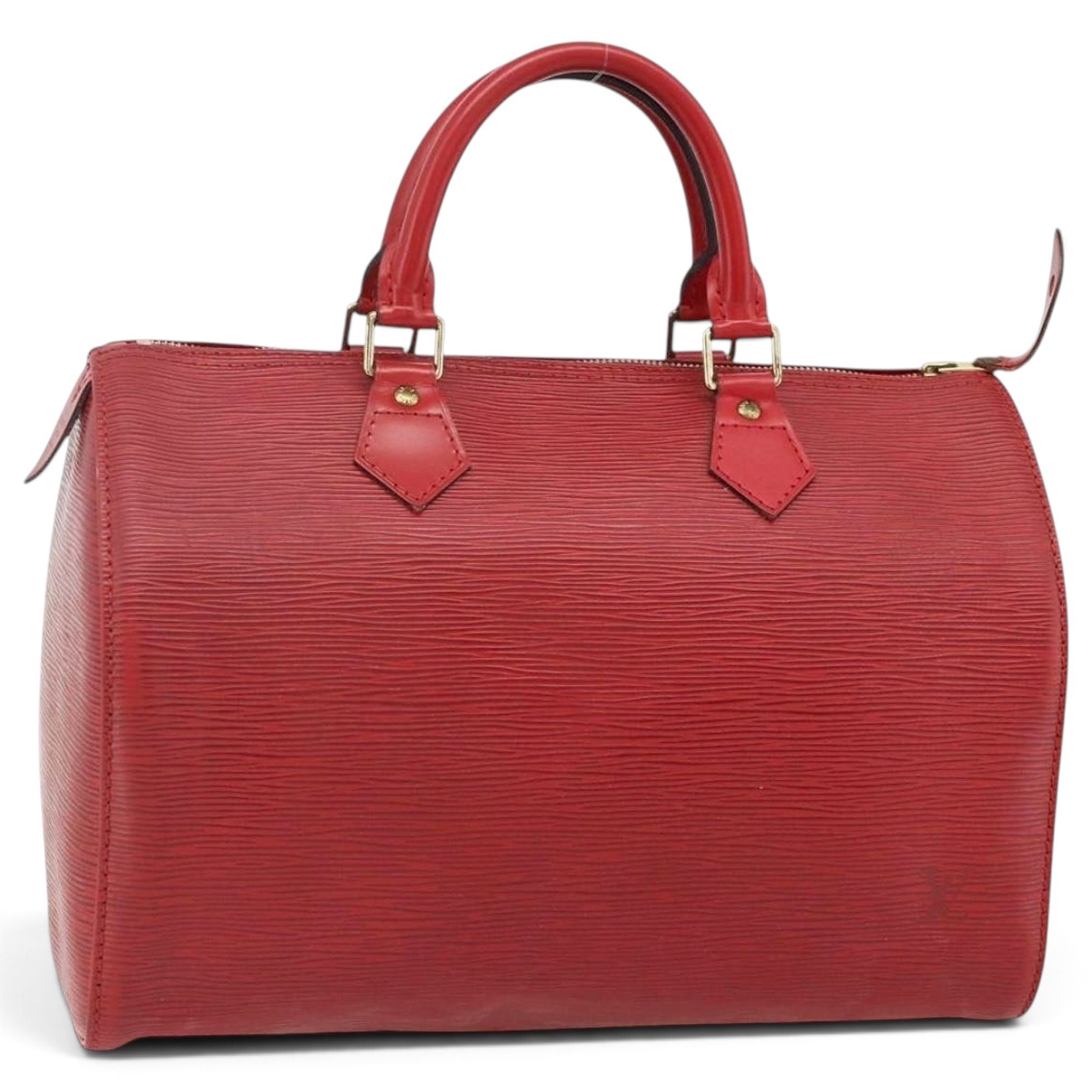 Speedy leather handbag