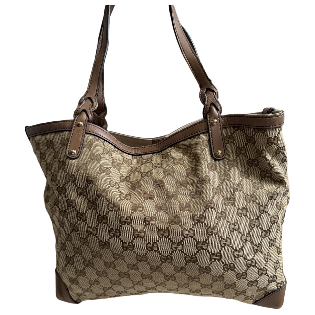 Leather tote