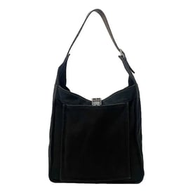 Hermes Marwari Handbag Black Leather