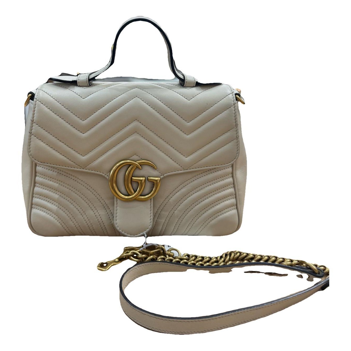 GG Marmont Flap leather handbag