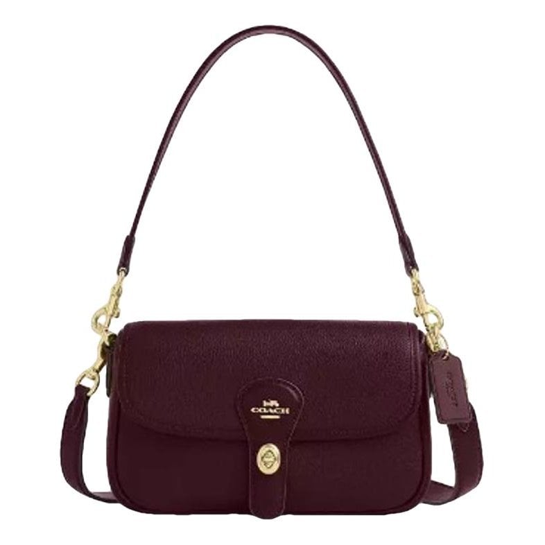 Leather crossbody bag