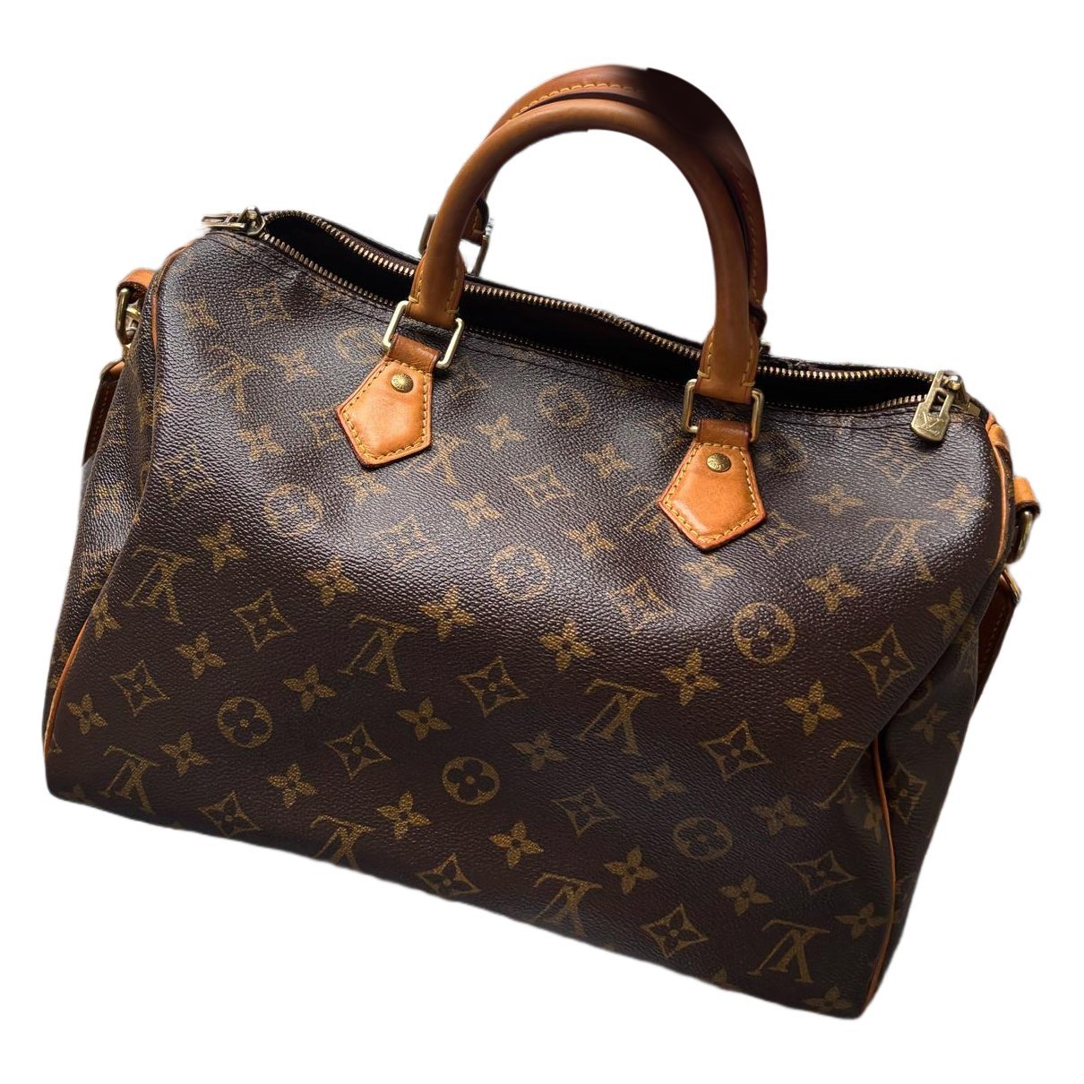 Speedy Bandoulière leather handbag