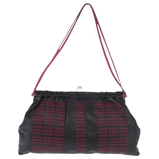 Leather handbag