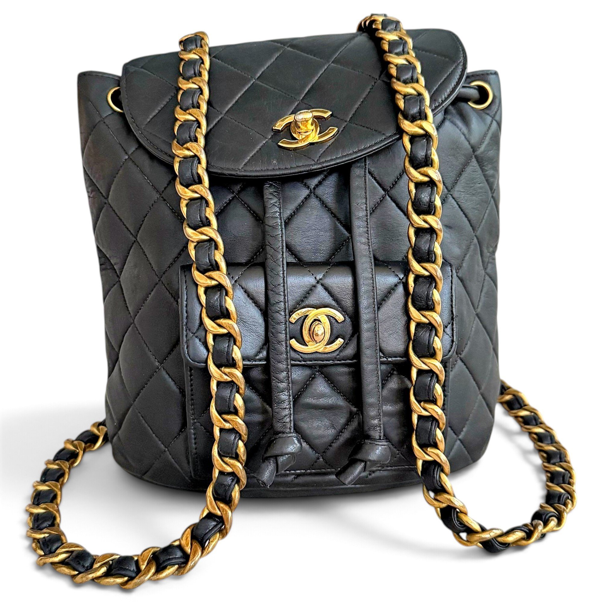 Duma leather backpack
