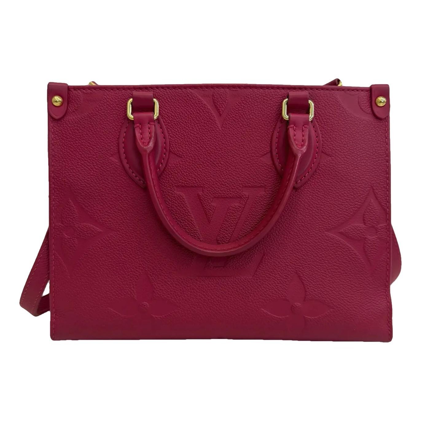Onthego leather crossbody bag
