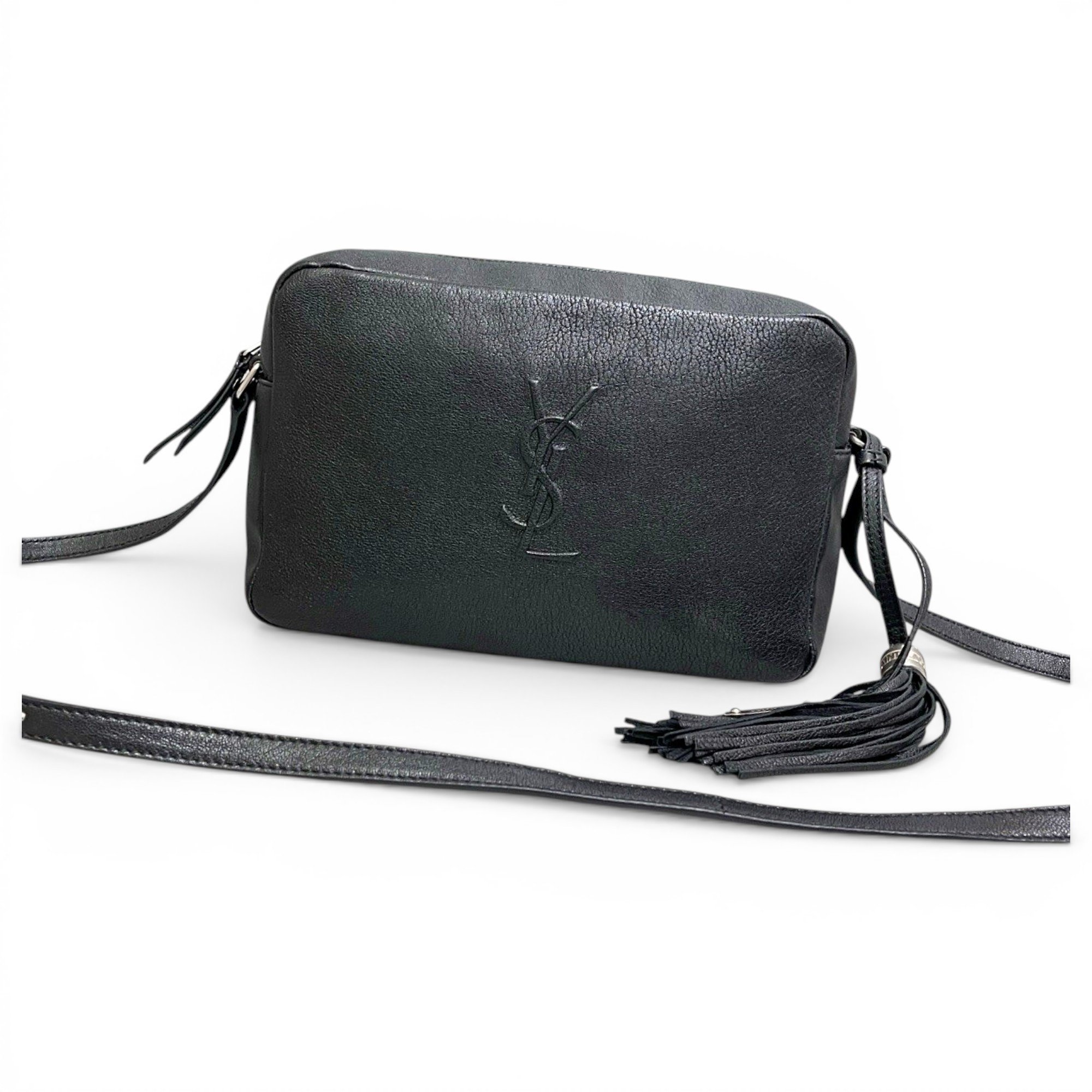 Camera Lou leather handbag